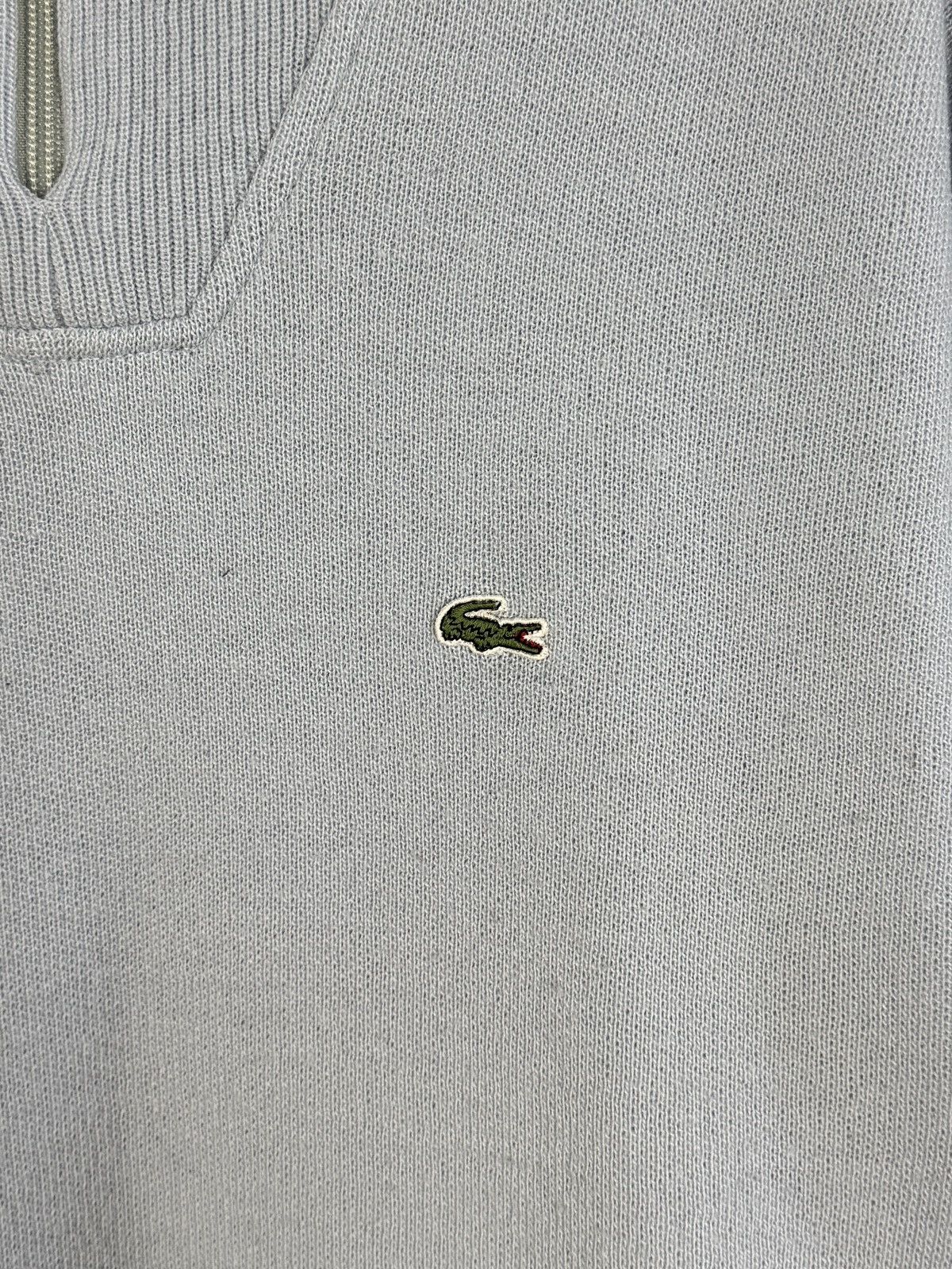 Lacoste Men’s Lacoste 1/4 Zip Wool Sweater Pullover Vintage Size 8 Size US XXL / EU 58 / 5 - 6 Thumbnail