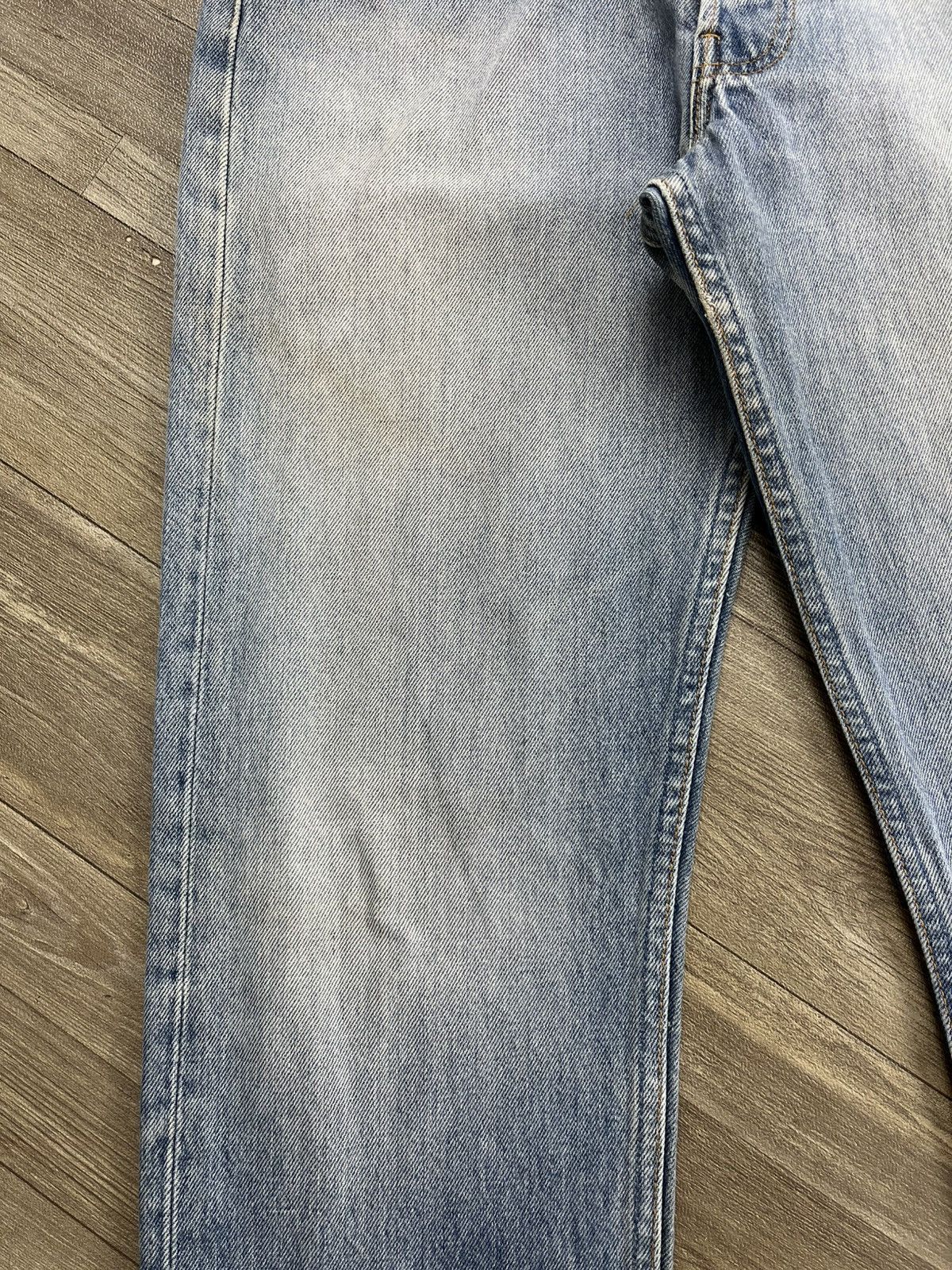 Levi's Vintage Clothing 🇺🇸1990s Vintage Levis 501 LVC 30x34 Light Blue Straight Jeans Size US 30 / EU 46 - 5 Thumbnail