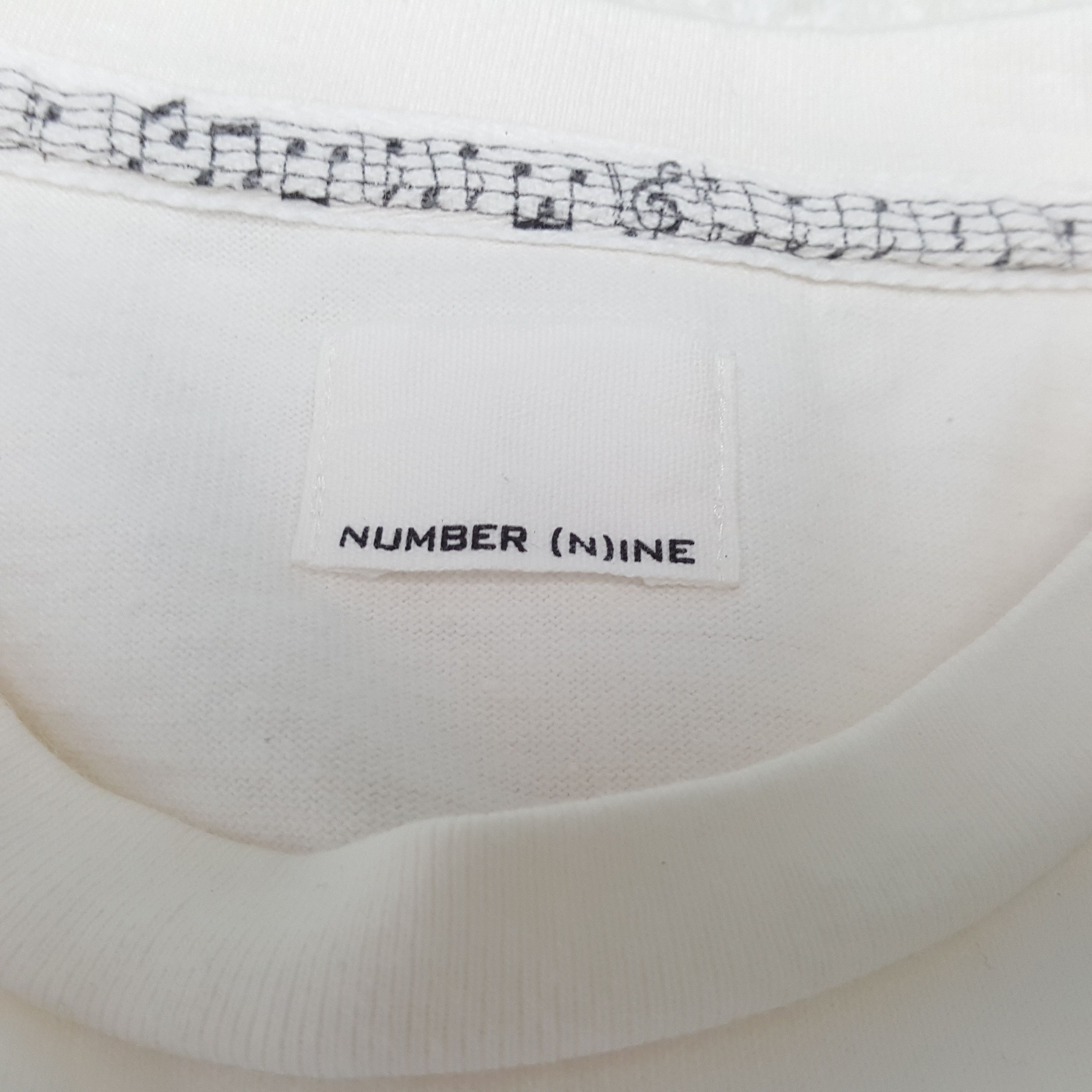 Japanese Brand × Number (N)ine × Vintage NUMBER NINE Japanese Brand Streetwear Custom Tshirt Size US XL / EU 56 / 4 - 6 Thumbnail