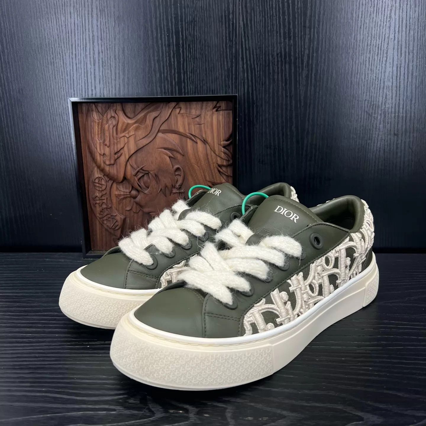 Dior Dior B33 Brown & White Size 43 Like New Size US 10 / EU 43 - 1 Thumbnail
