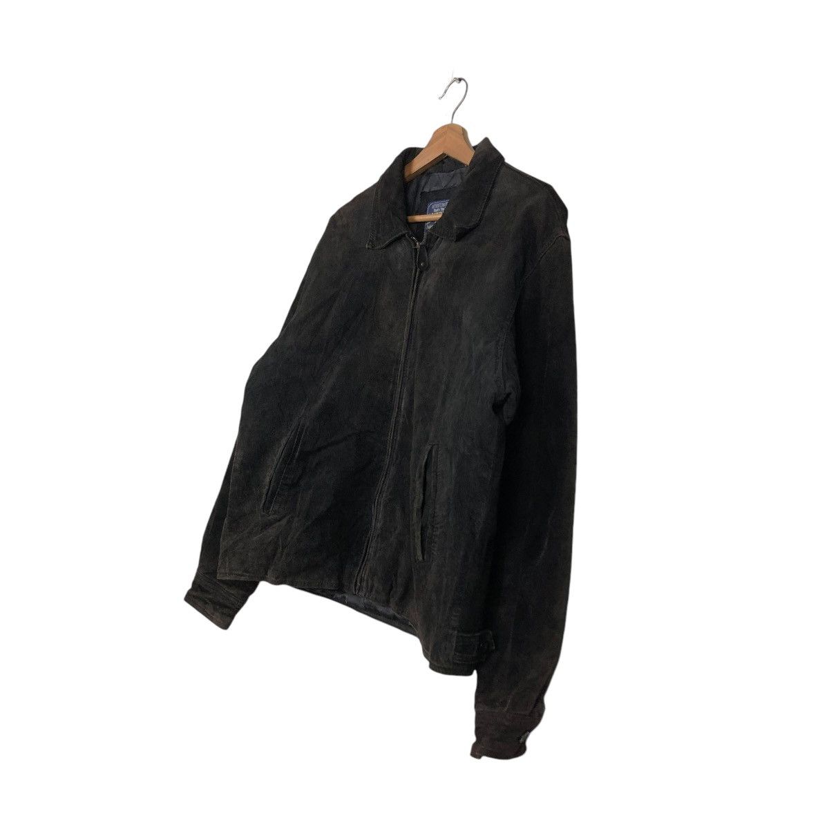 Japanese Brand 🔥VINTAGE GENUINE LEATHER JACKET XENON MEN ISSEY MIYAKE Size US L / EU 52-54 / 3 - 4 Thumbnail