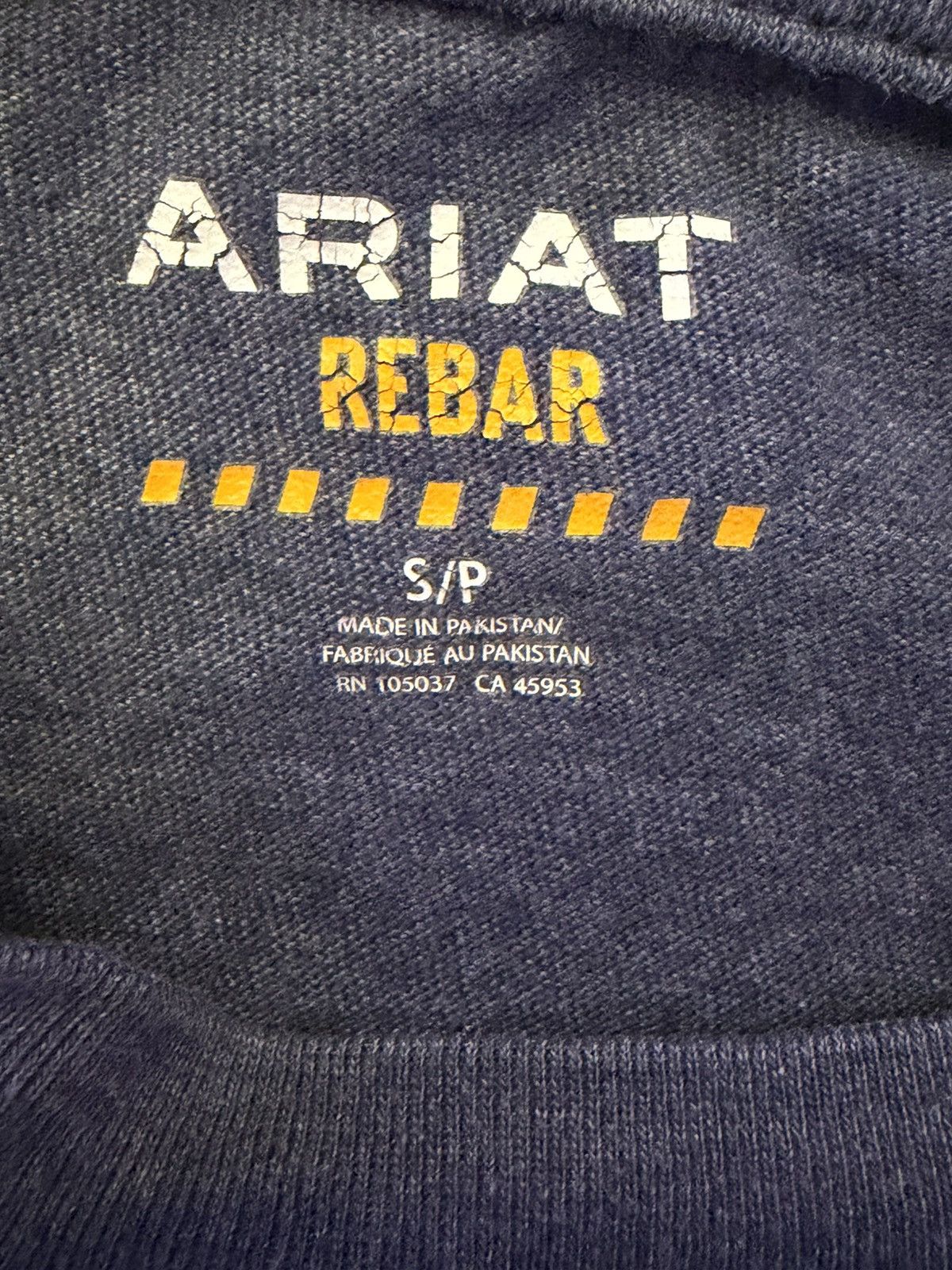 Ariat Ariat navy workwear long sleeve t-shirt Size US S / EU 44-46 / 1 - 5 Thumbnail