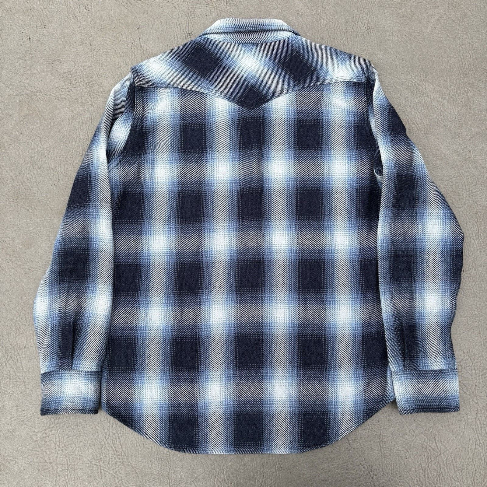 Iron Heart Iron Heart IHSH-316-IND 9oz Selvedge Ombre Western Shirt M Size US M / EU 48-50 / 2 - 10 Thumbnail