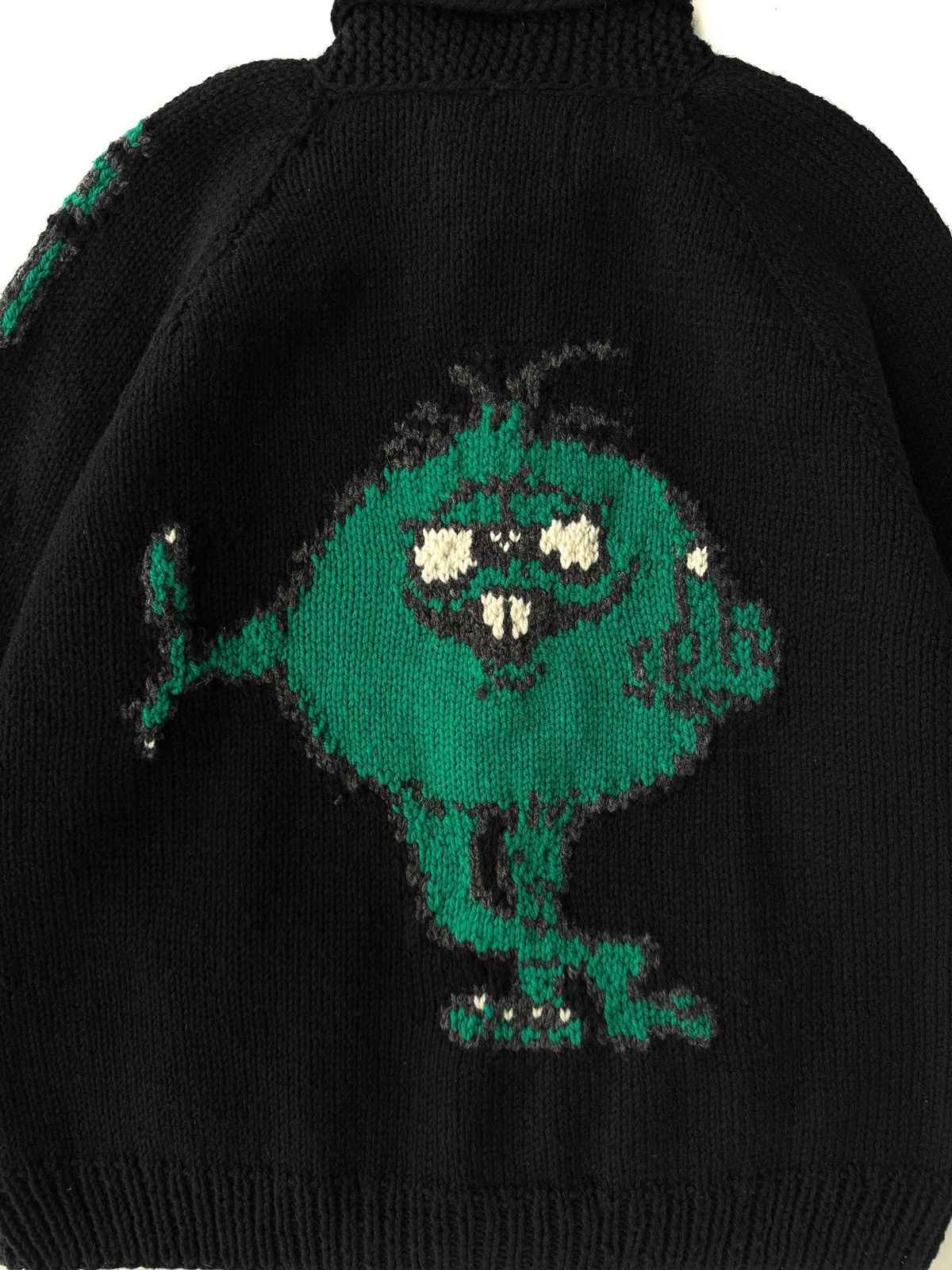 Supreme Supreme Camacho Cowichan Knit Sweater FW23 Black / Green Size US L / EU 52-54 / 3 - 5 Thumbnail