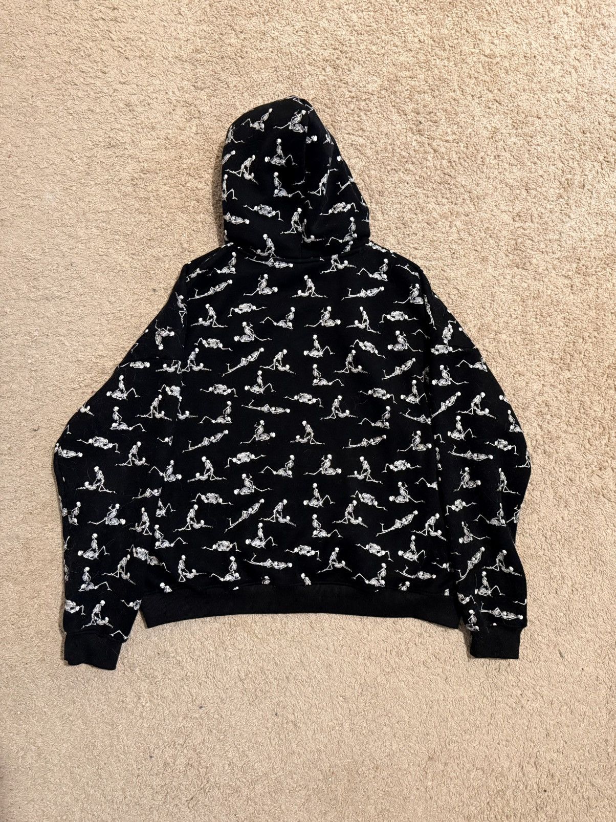 TeamSESH TEAMSESH SKELETAL LOVE HOODIE SIZE XL Size US XL / EU 56 / 4 - 3 Thumbnail