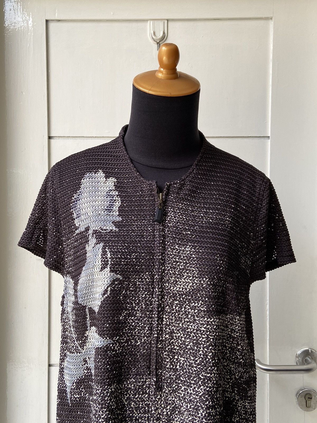 Designer × Japanese Brand JB TOKYO Brown Midi Dress Size S / US 4 / IT 40 - 15 Thumbnail