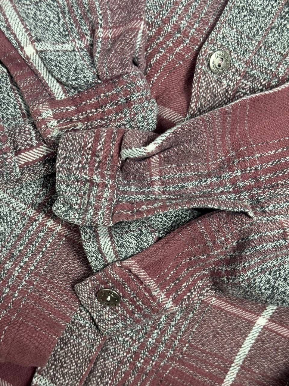 Quicksilver Vintage Quicksilver distressed bleached flannel shirt Size US XL / EU 56 / 4 - 6 Thumbnail