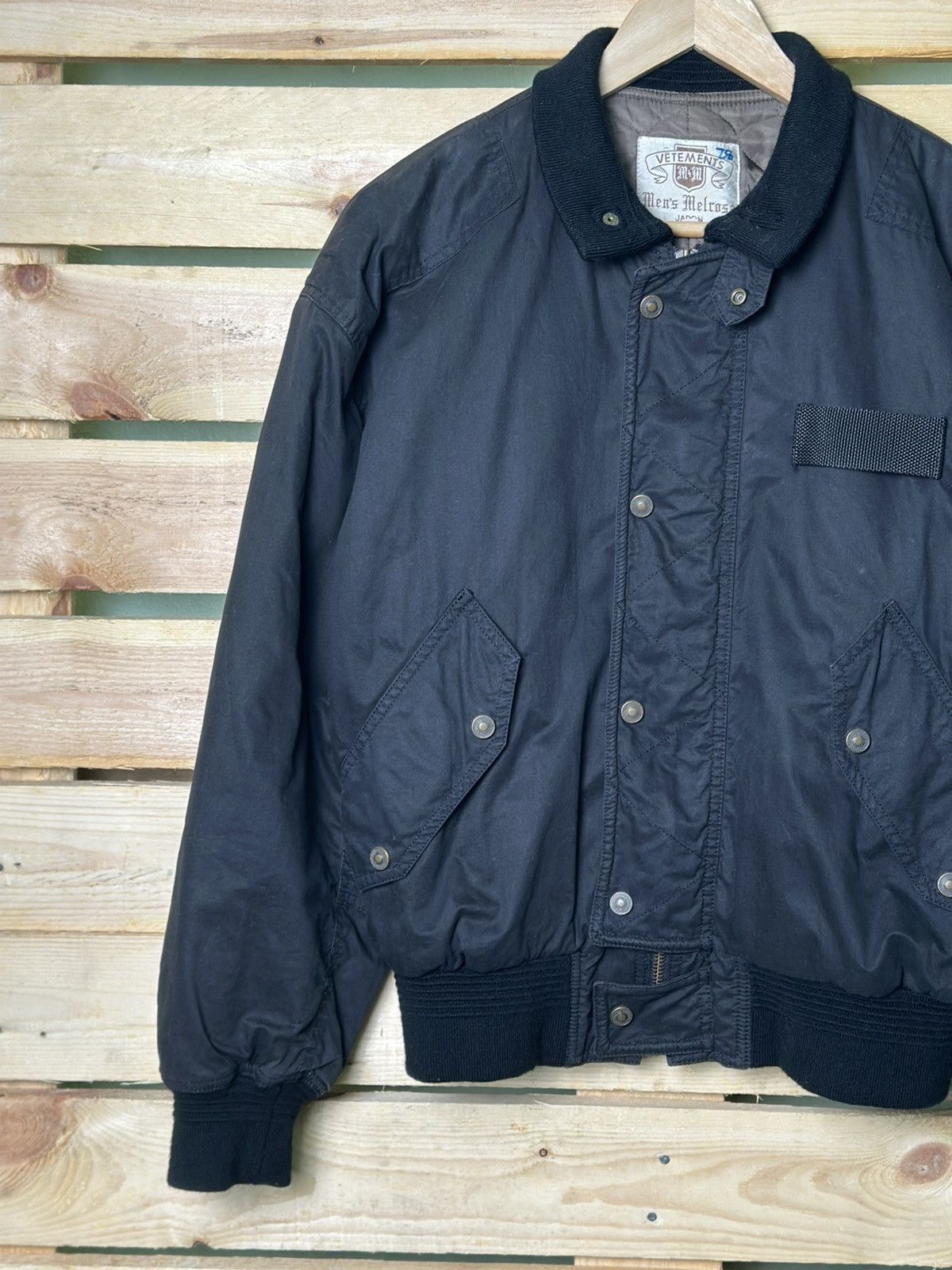 Beauty Beast × Japanese Brand Vintage Vetements Men Melrose Bomber Jacket Size US M / EU 48-50 / 2 - 4 Thumbnail