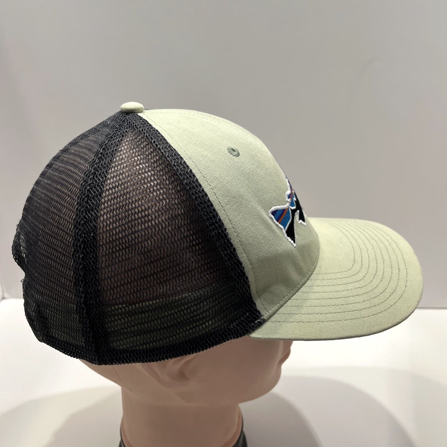Patagonia VINTAGE Patagonia Trucker Hat (Drifter Gray) Adjustable Men Size ONE SIZE - 4 Thumbnail