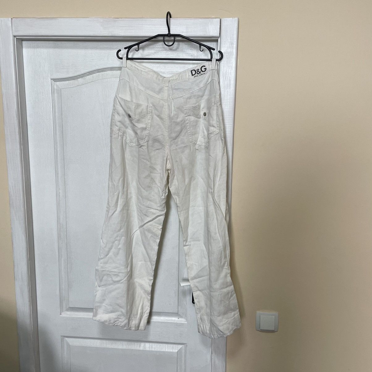 Dolce & Gabbana × Vintage Archive Dolce Gabbana 90s Linen Pants