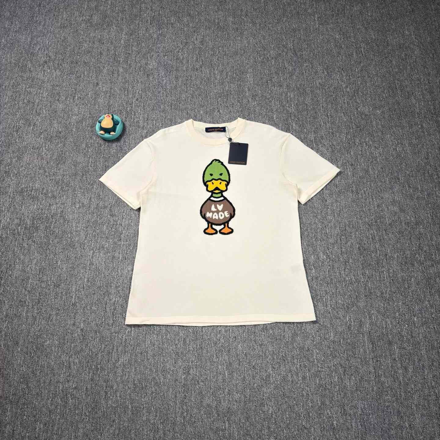 Nigo LV Nigo Duck Pattern Knit Short-Sleeve Size US M / EU 48-50 / 2 - 1 Thumbnail