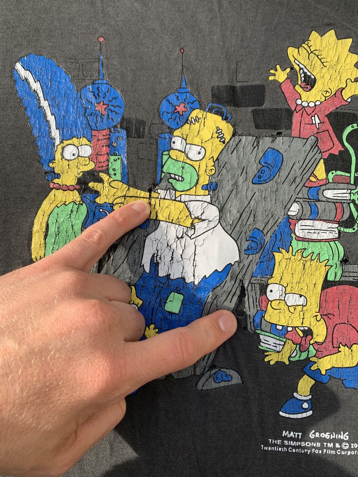 The Simpsons Vintage Y2K tree house of horrors simpsons t shirt Size US L / EU 52-54 / 3 - 4 Thumbnail