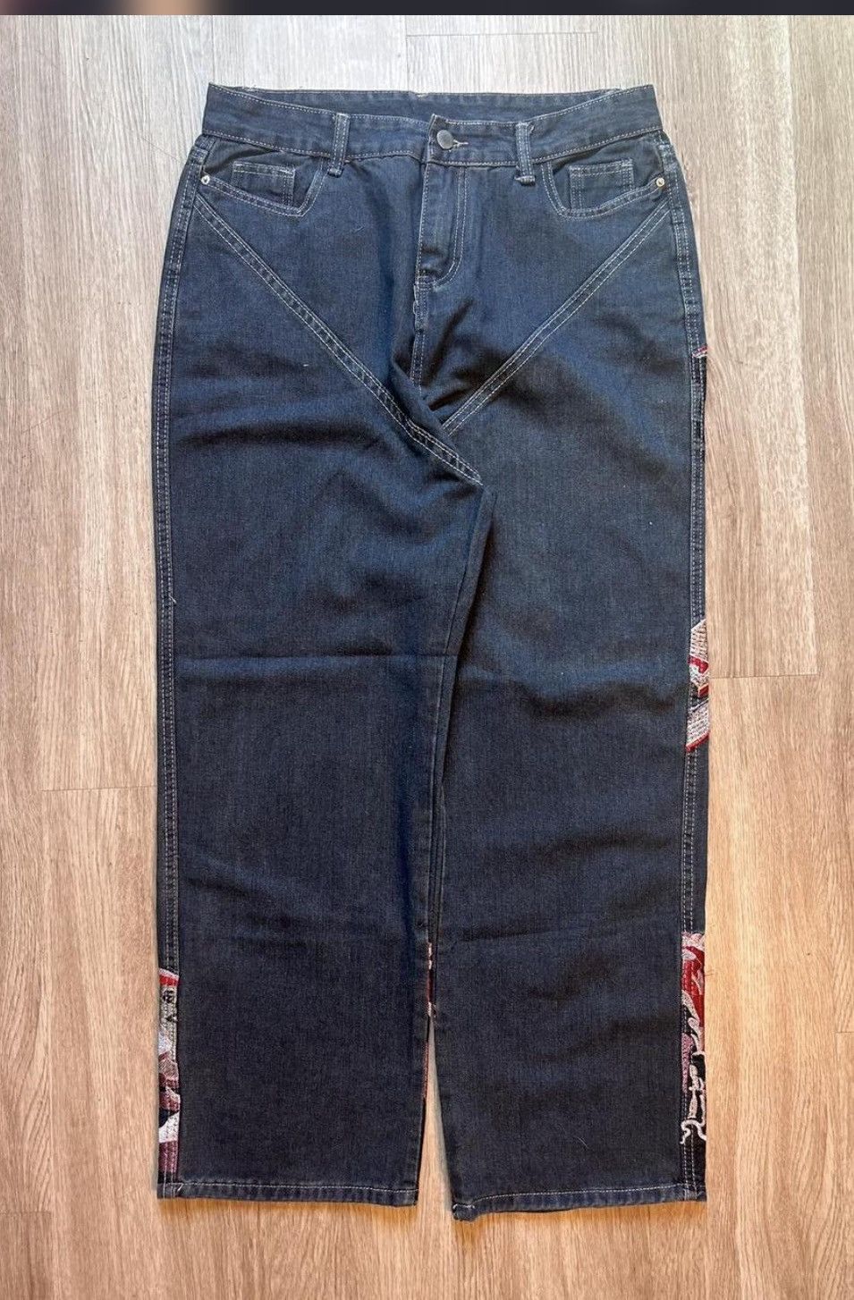 JNCO Jnco embroidery jeans Size US 36 / EU 52 - 2 Thumbnail