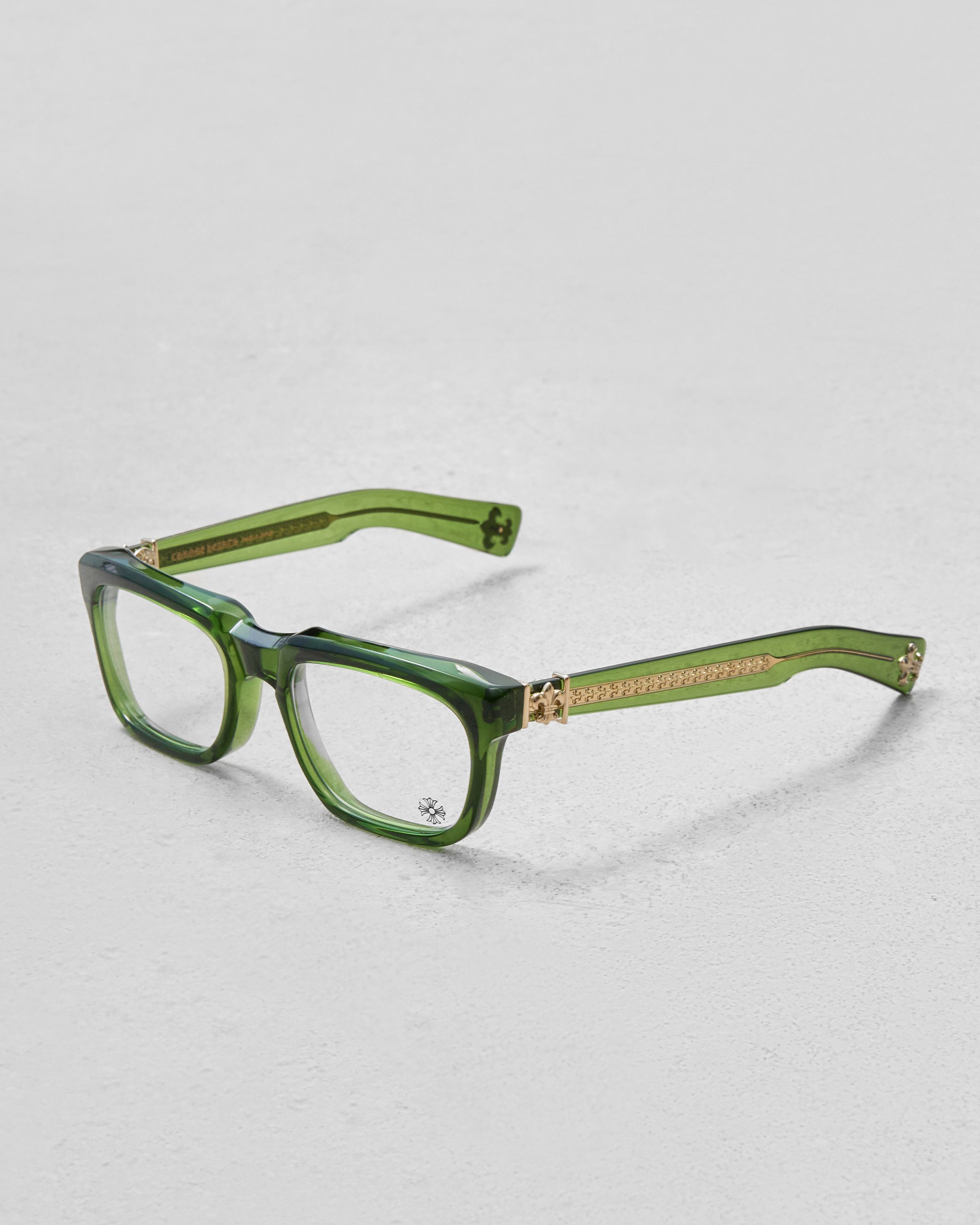 入手困難◆希少【CHROME HEARTS】See You In Tea Army Rx メガネ Chrome Hearts SEE YOU IN TEA Glasses Frame - SRM – SHENGLI