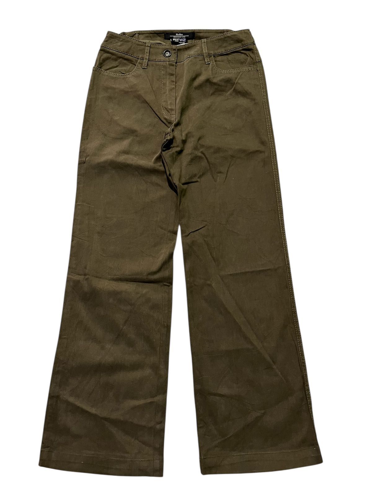 Weekend Max Mara Weekend Max Mara Buckleback Pants Size 26" / US 2 / IT 38 - 2 Thumbnail