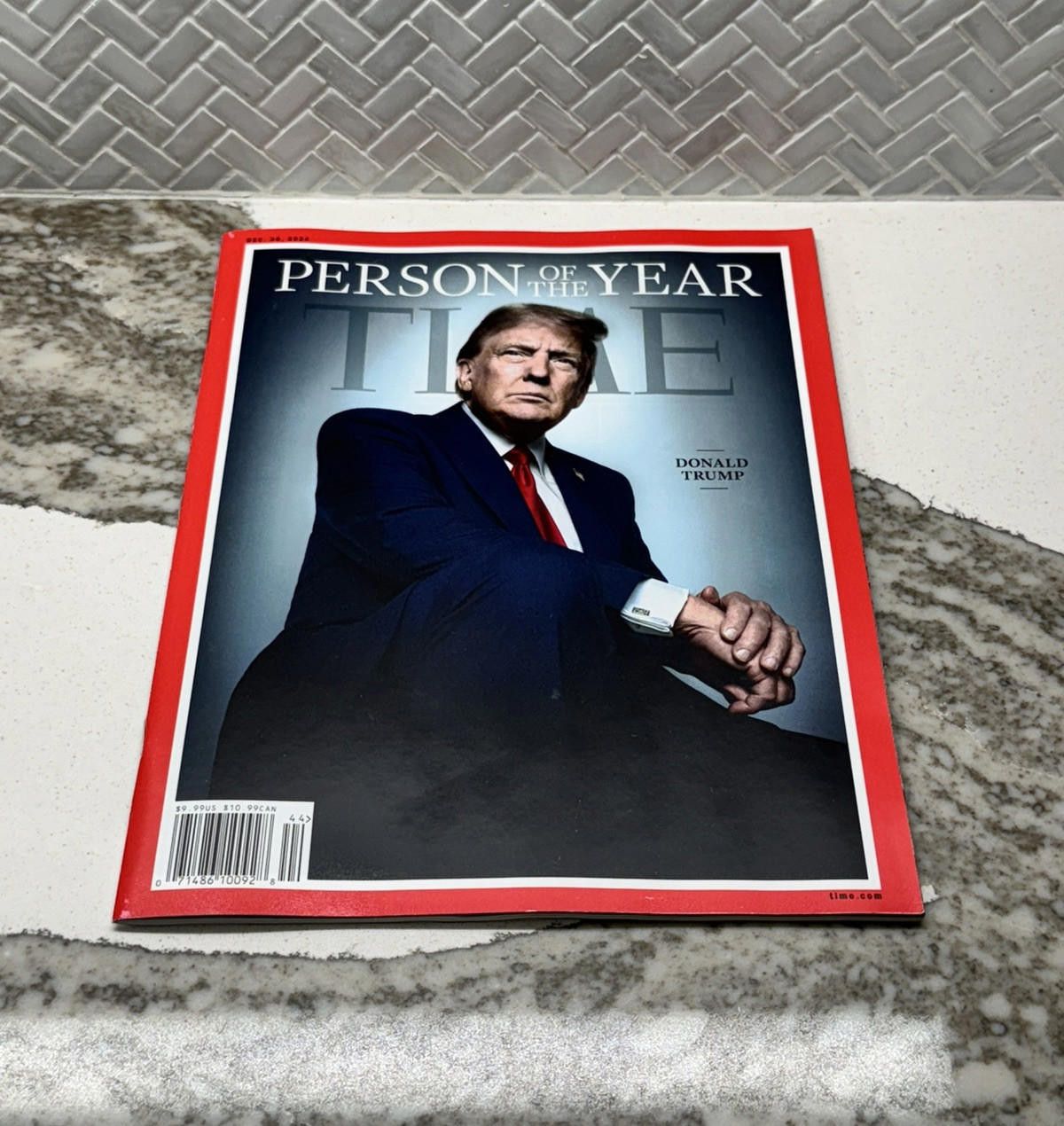 Designer TIME MAGAZINE DECEMBER 2024 PERSON OF THE YEAR DONALD TRUMP Size ONE SIZE - 1 Thumbnail