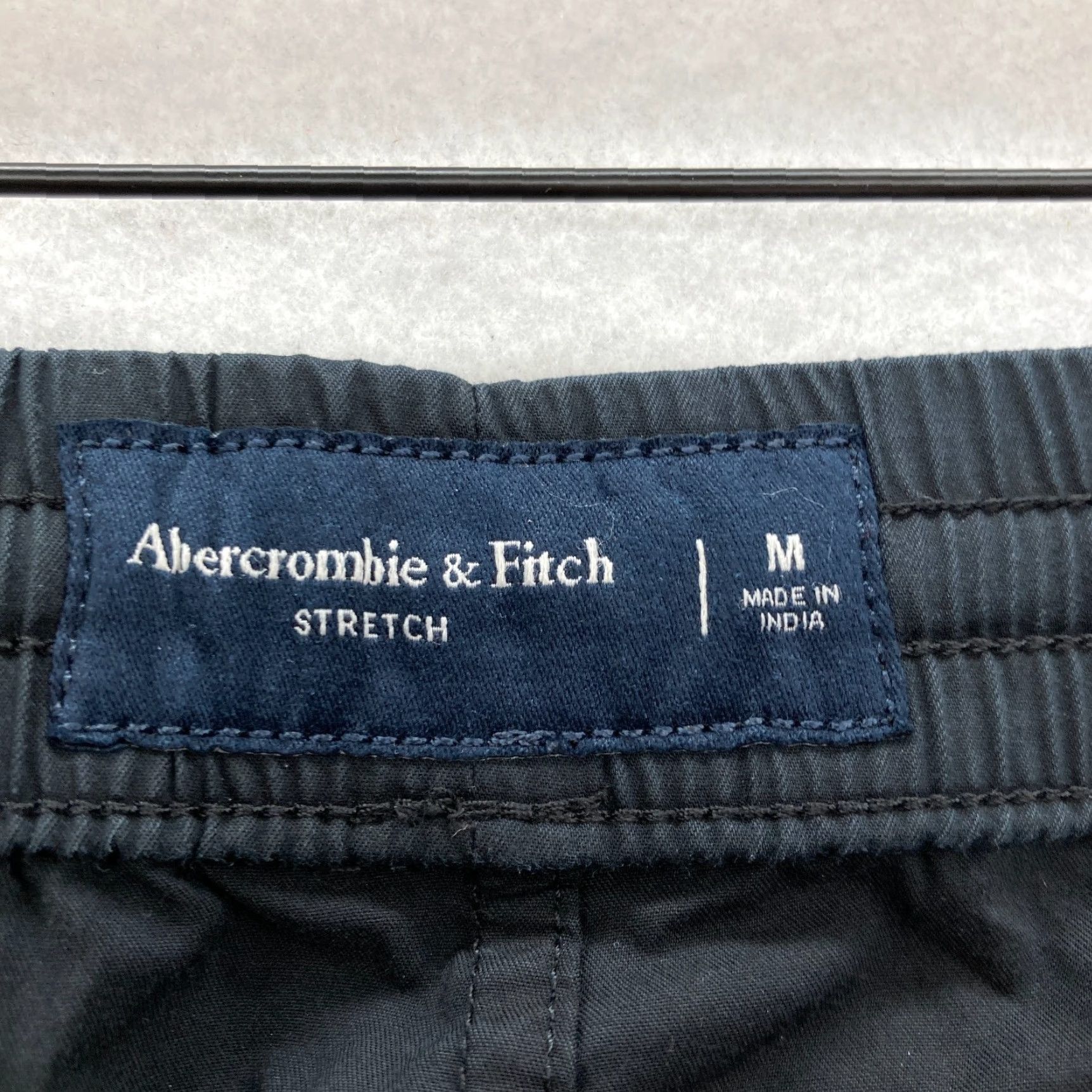 Abercrombie & Fitch Abercrombie & Fitch Tech Jogger Pants Mens Medium Black Stretch Taper Drawstring Size US 31 - 5 Thumbnail