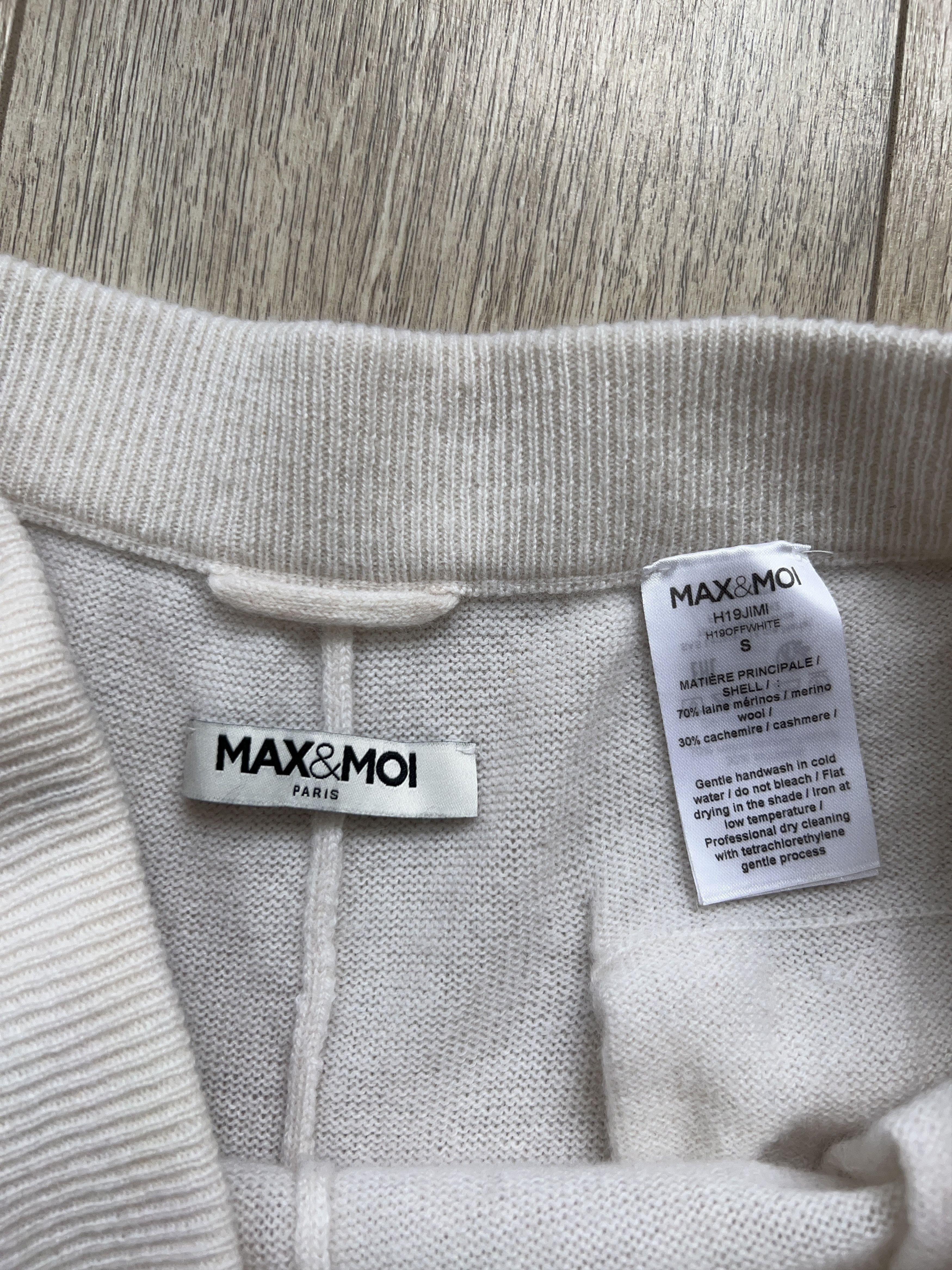 Designer MAX&MOI Merino Wool Cashmere Jimi Pants Joggers Size S Size 26" / US 2 / IT 38 - 6 Thumbnail