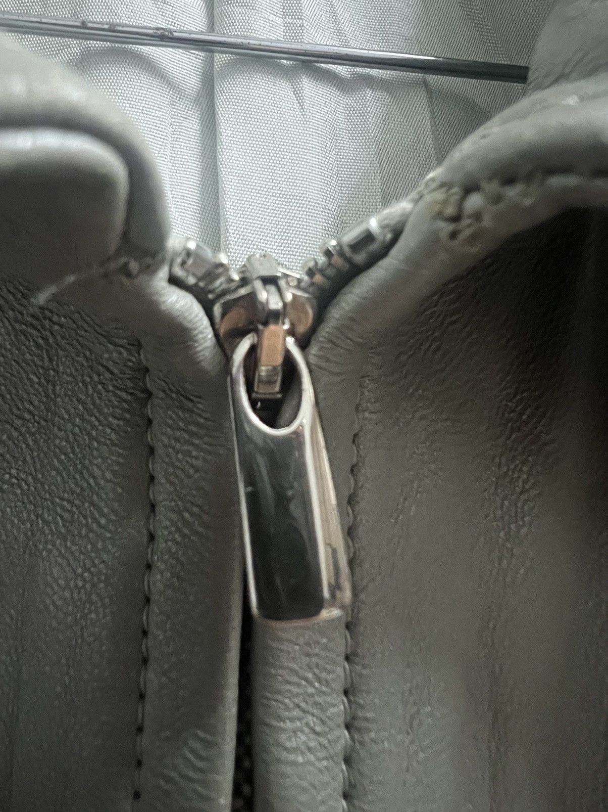 Other CARLO CARMOGNINI ZIPPER JACKET LEATHER GREY Size US L / EU 52-54 / 3 - 15 Thumbnail