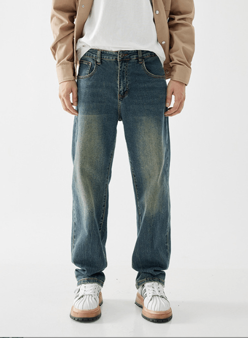 Japanese Brand × Jean American retro cleanfit trendy stretch straight jeans Size US 32 / EU 48 - 2 Thumbnail