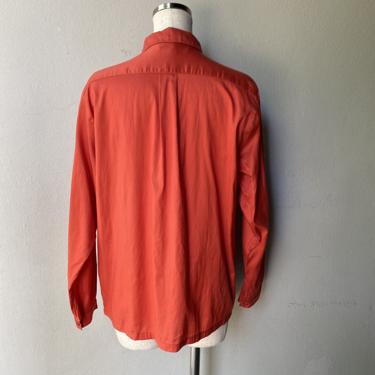 Dior Christian Dior Soft Orange Long Sleeve Shirt Size M / US 6-8 / IT 42-44 - 5 Thumbnail