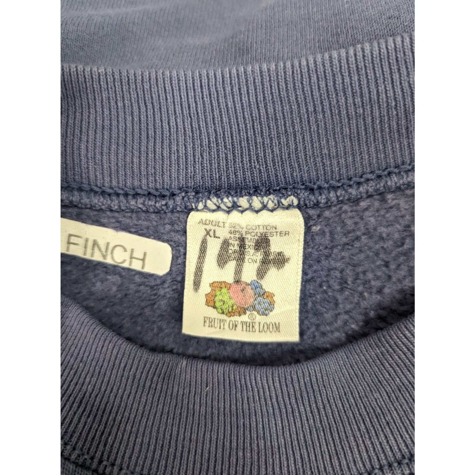 Fruit Of The Loom VINTAGE Fruit of the Loom Sweatshirt Missouri Blue Crewneck XL Mens 90s Souvenir Embroidered Logo Pullover Size US XL / EU 56 / 4 - 4 Thumbnail