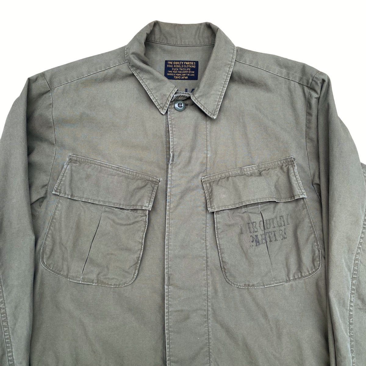 Wacko Maria Wacko Maria Gulty Parties Drunkerd's Dream Fatigue Jacket Size US M / EU 48-50 / 2 - 6 Thumbnail