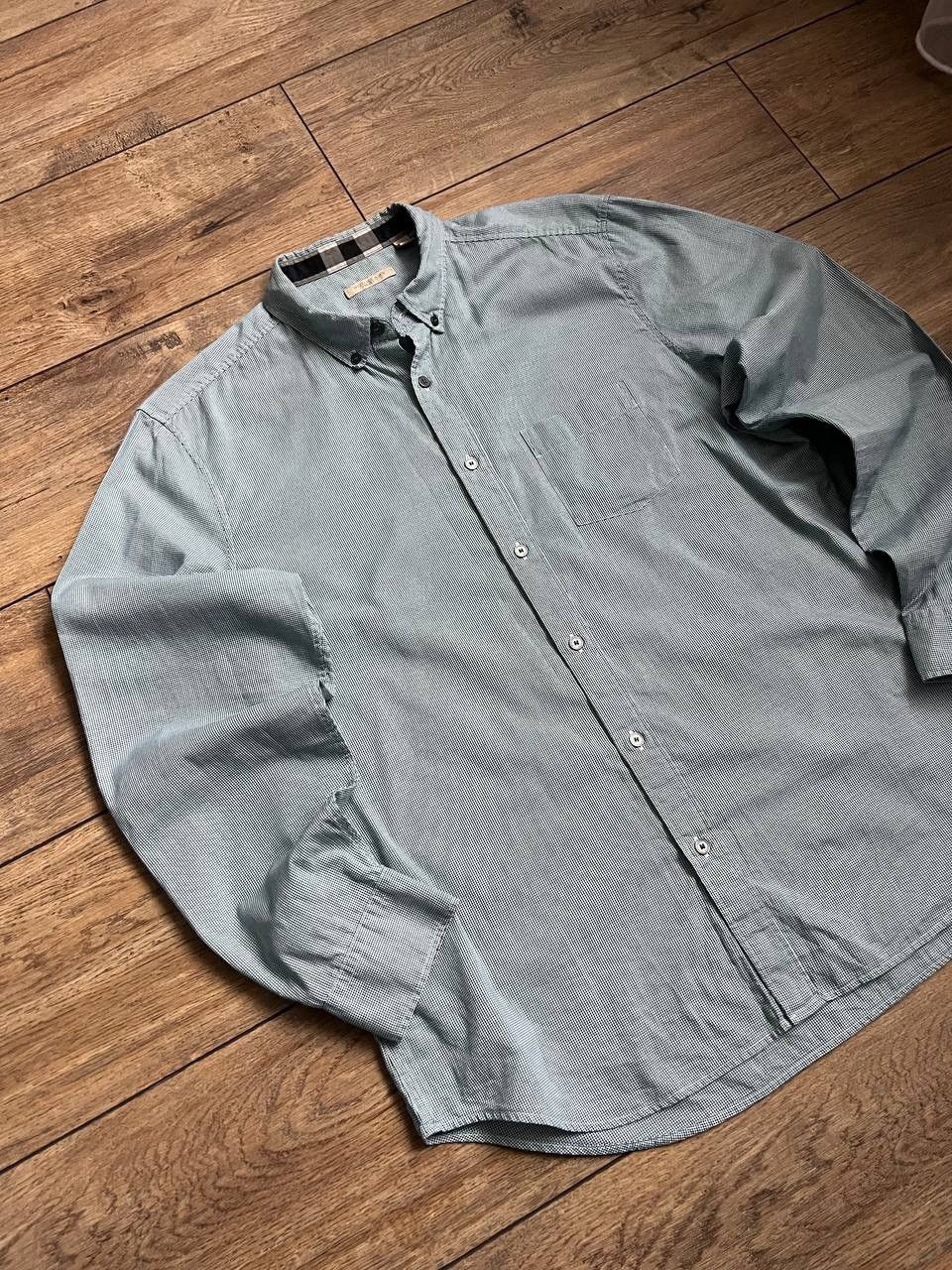 Burberry Burberry Brit Blue Classic Shirt Size US XL / EU 56 / 4 - 3 Thumbnail
