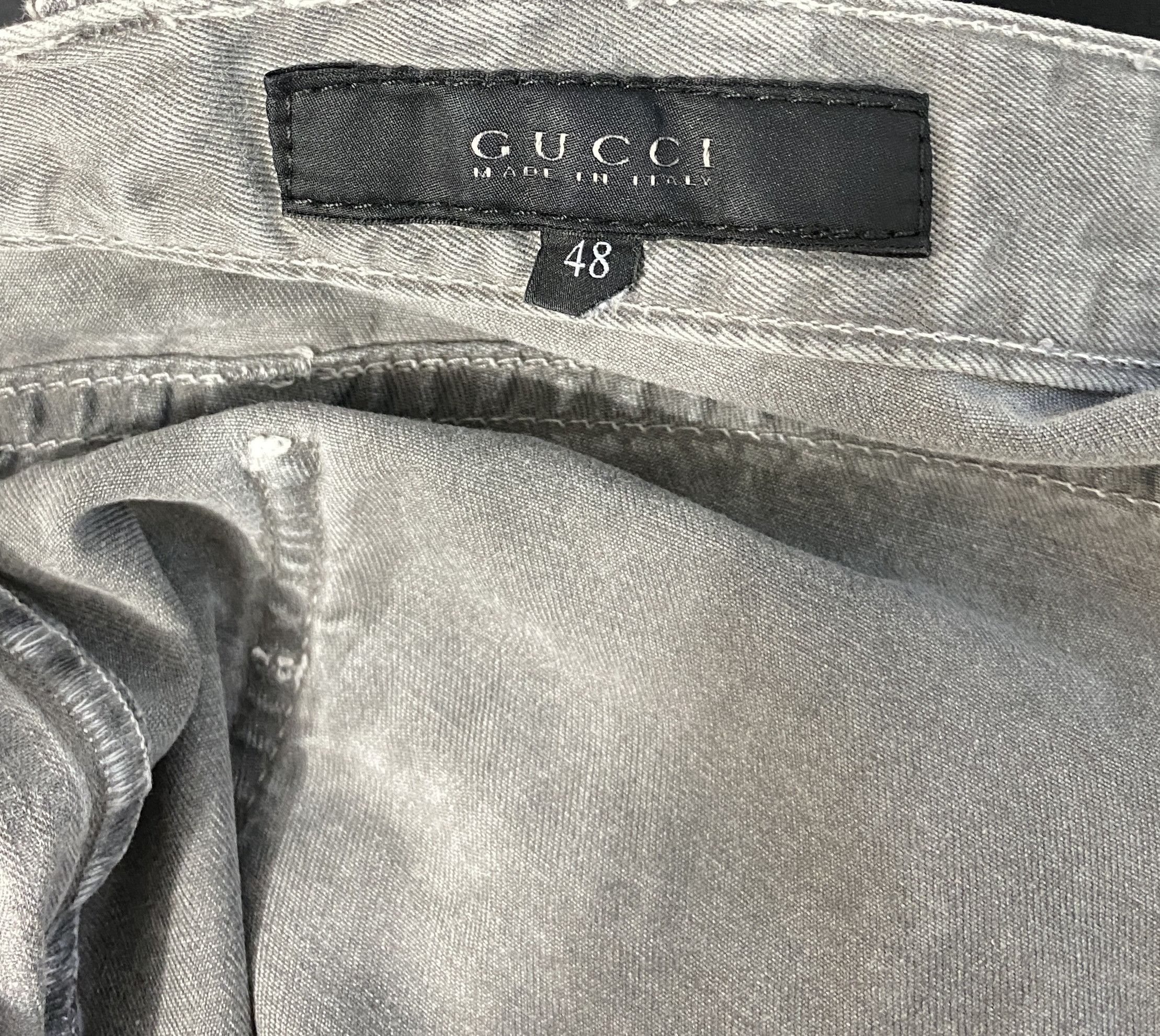 Gucci Gucci Cotton Chino Pants Skinny Trousers Small Logo Size 48 Size US 32 / EU 48 - 7 Thumbnail