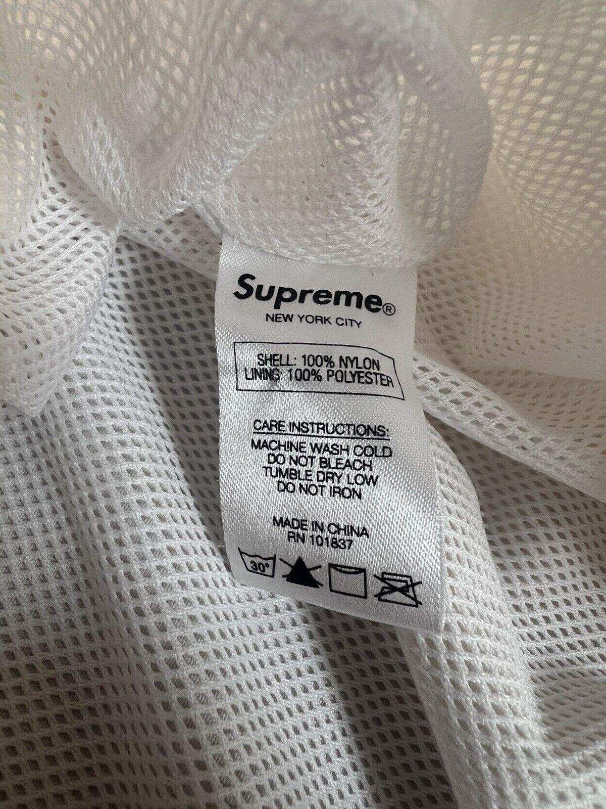Supreme Supreme White 3M Jacket Size US M / EU 48-50 / 2 - 3 Thumbnail
