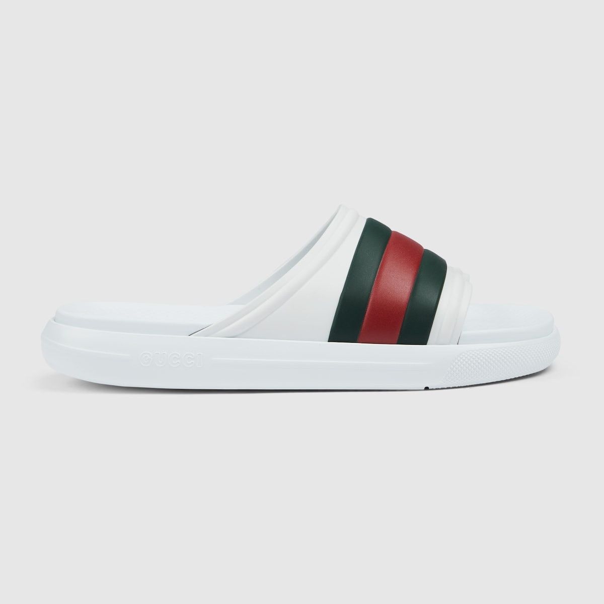 Gucci o1loc1c0625 Web Slide Sandals in Multicolor Size US 8.5 / EU 41-42 - 1 Thumbnail