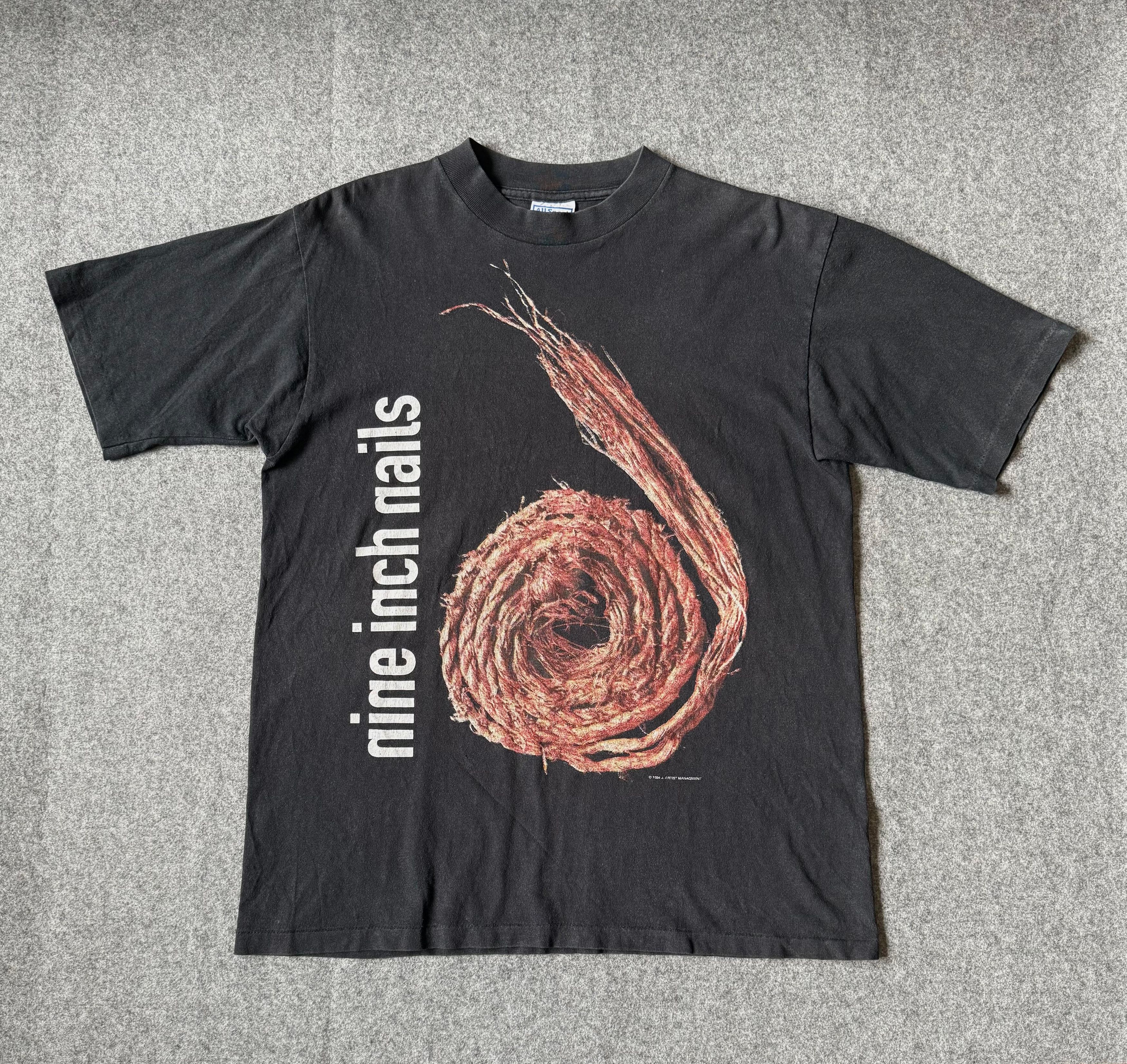 Vintage 1994 Vintage Nine Inch Nails Further Down the Spiral Size US L / EU 52-54 / 3 - 1 Thumbnail