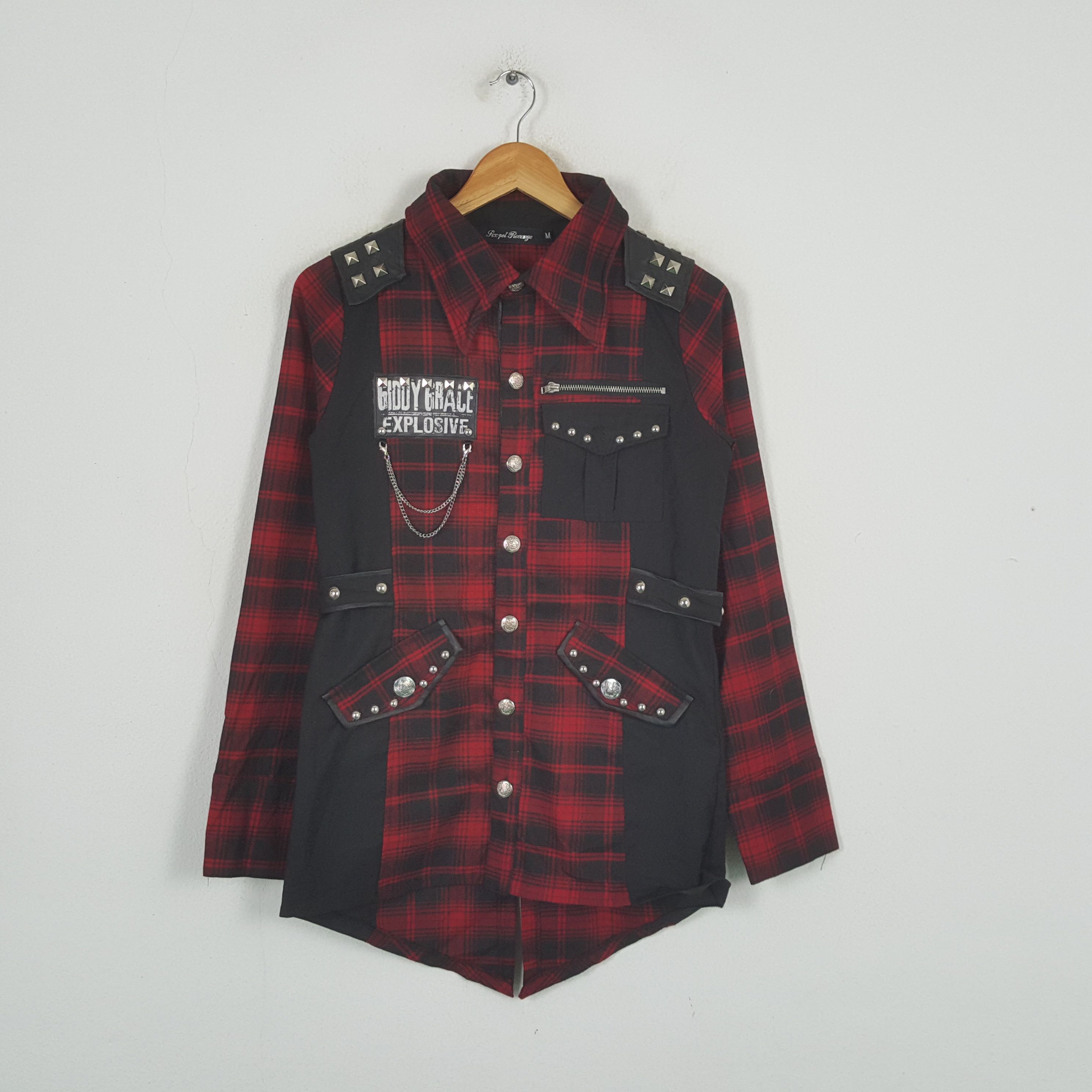 Japanese Brand × Vintage Vintage SEXPOT REVENGE Punk Style Jacket C287N26 Size XS / US 0-2 / IT 36-38 - 1 Thumbnail