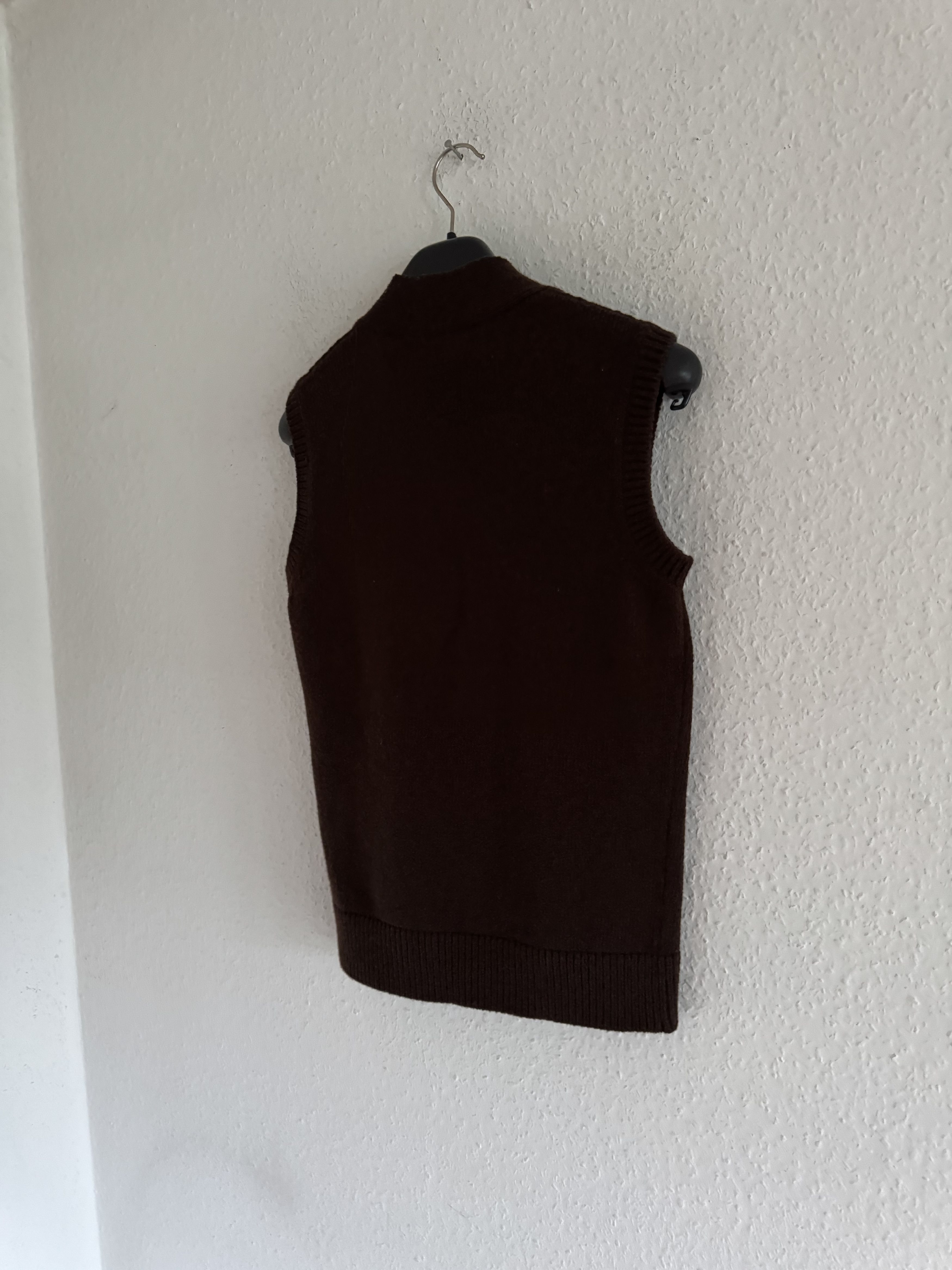 Dsquared2 FW13 V-Neck Wool Knit Vest Size US M / EU 48-50 / 2 - 6 Thumbnail