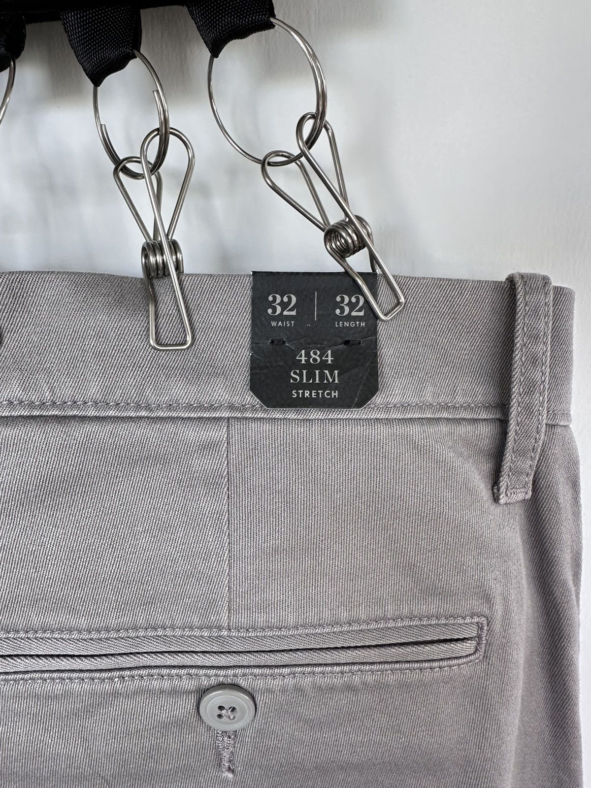 J.Crew J.Crew Grey Mens Straight Cut Pants (brand new) Size US 32 / EU 48 - 3 Thumbnail