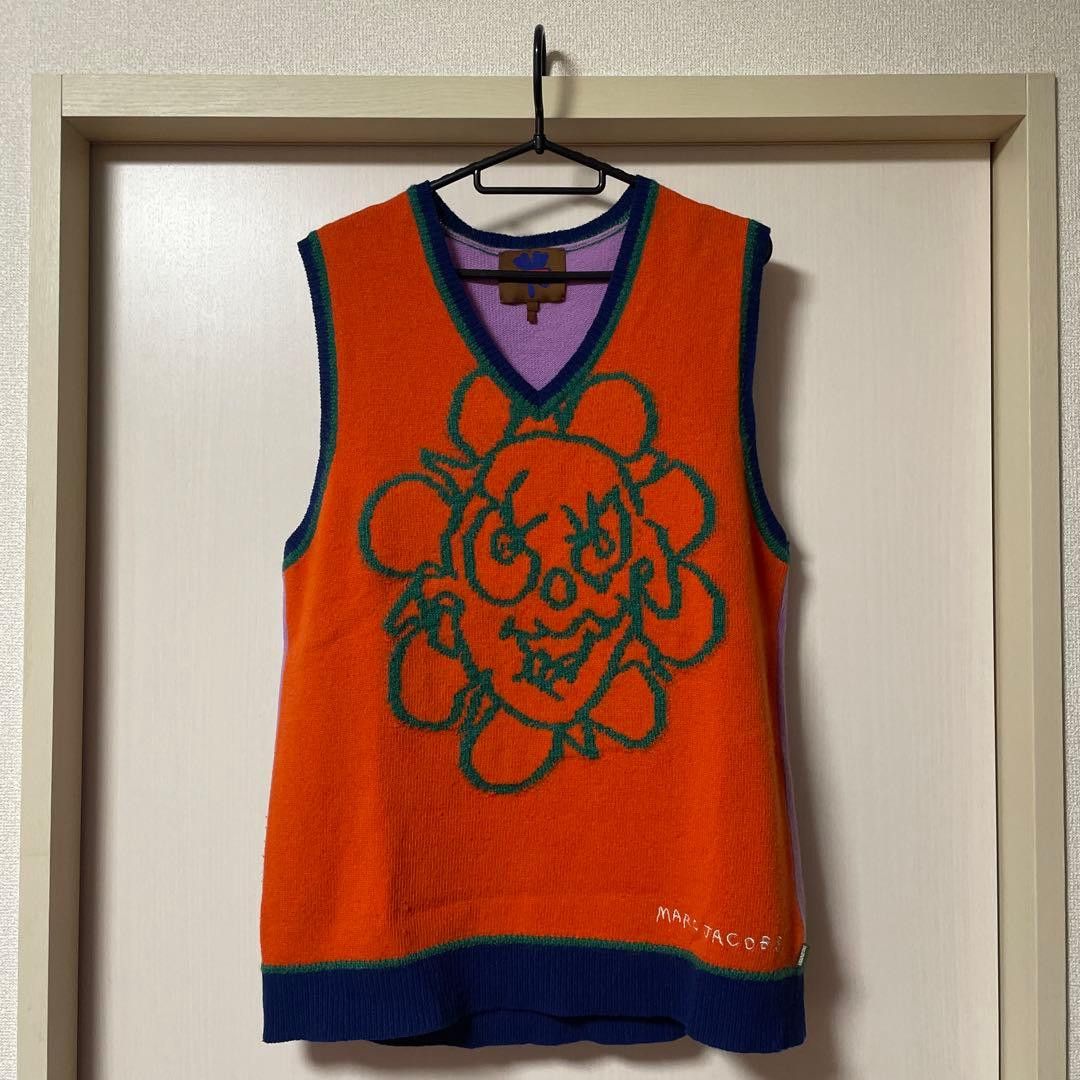 Heaven by Marc Jacobs Heaven by Marc Jacobs Knitted Vest Orange L Size L / US 10 / IT 46 - 1 Thumbnail