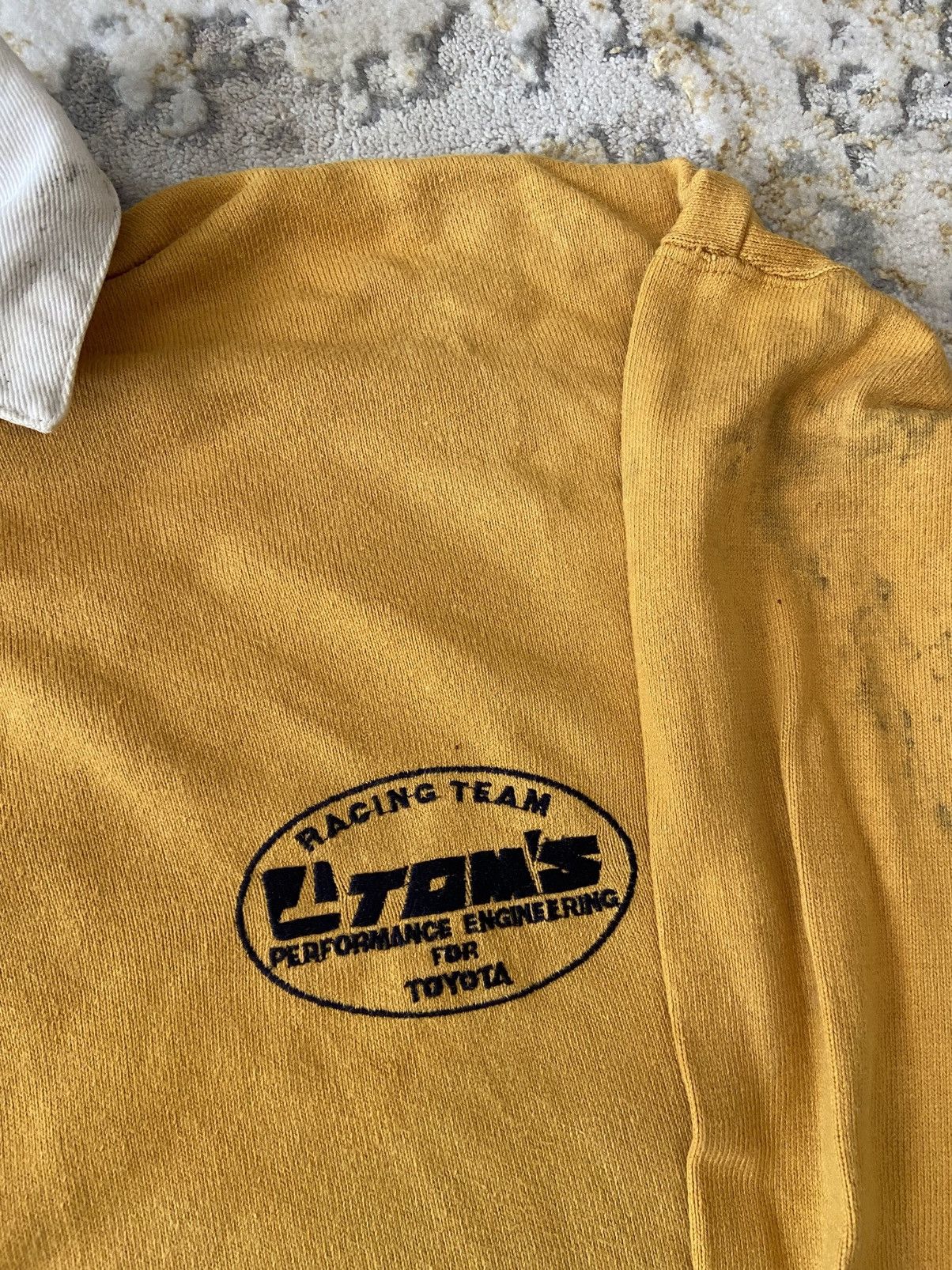 Toms VINTAGE TOM RACING RACING TEAM MOTORSPORT RUGBY POLO SHIRT Size US L / EU 52-54 / 3 - 7 Thumbnail