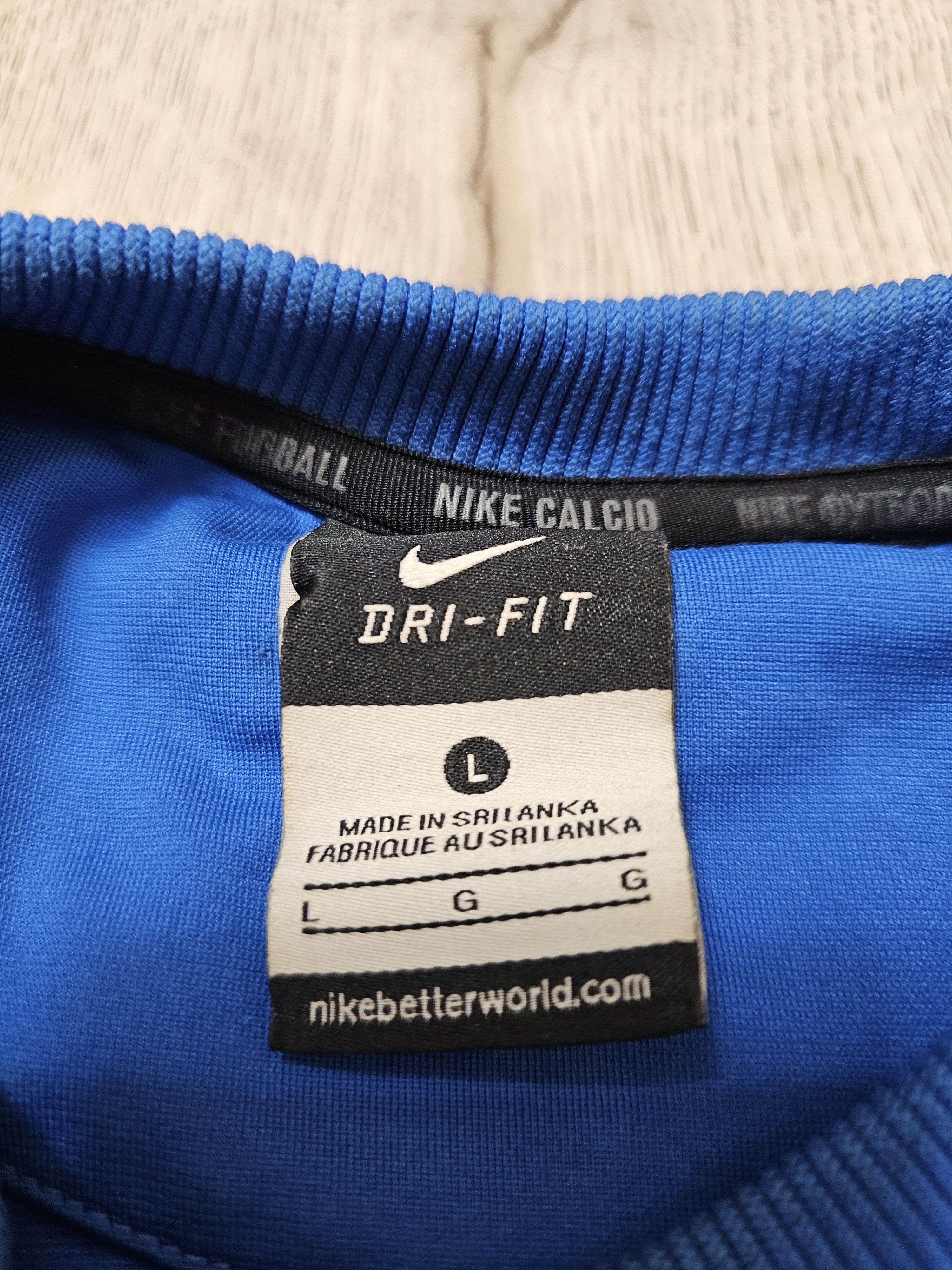 Nike PRESTON NORTH END 2012 FOOTBALL SWEATSHIRT SOCCER SWEATSHIRT Size US L / EU 52-54 / 3 - 9 Thumbnail