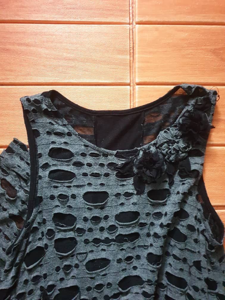 Japanese Brand Harajuku punk gothic distressed Blousses Size M / US 6-8 / IT 42-44 - 5 Thumbnail