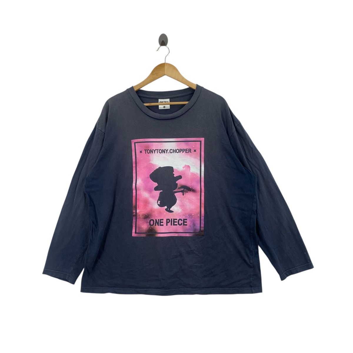 Anime ANIME ONE PIECE Tony Chopper Luffy Pirates Natural Faded Tee Size US XXL / EU 58 / 5 - 1 Thumbnail