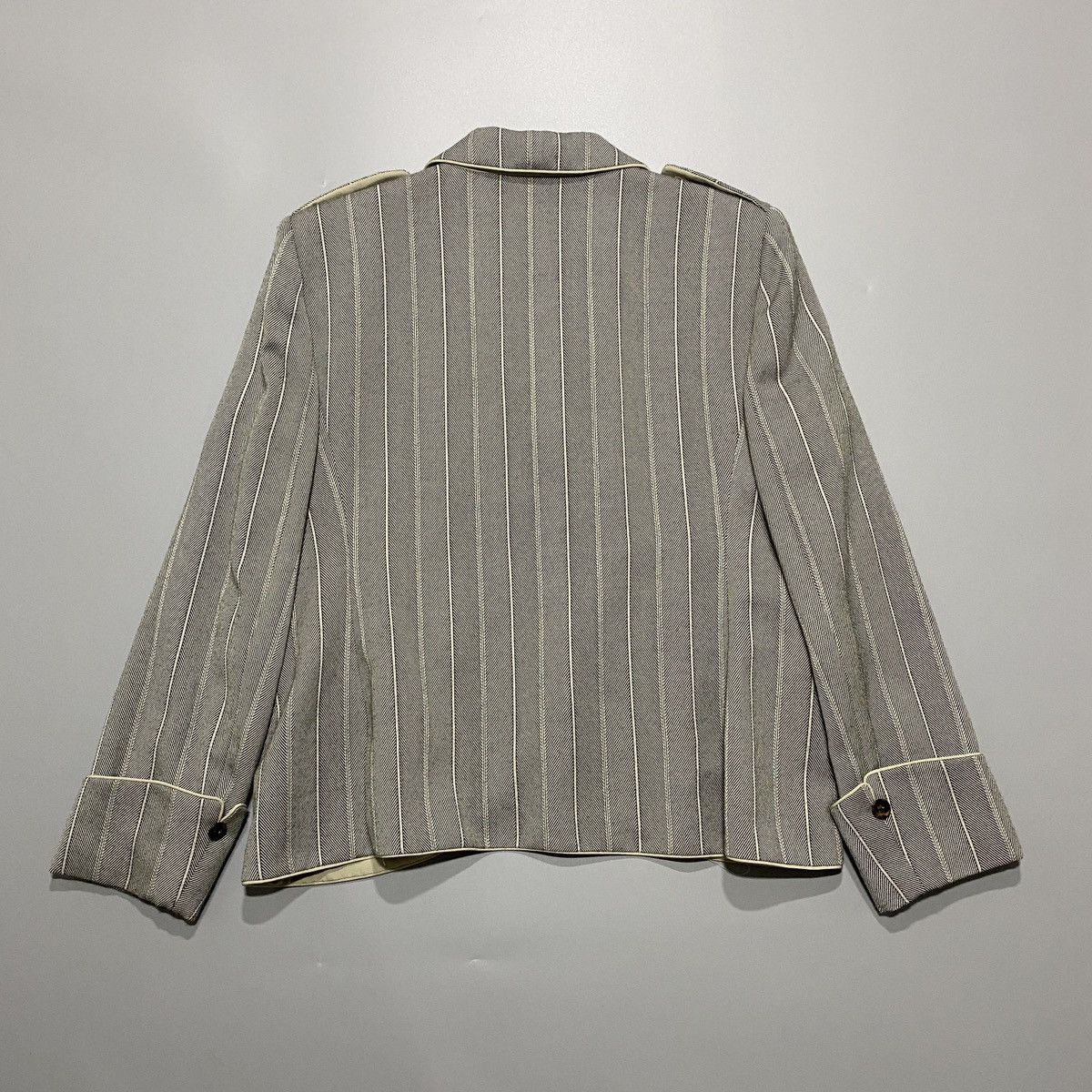 Giorgio Armani Pinstripe Jacket Size US L / EU 52-54 / 3 - 7 Thumbnail