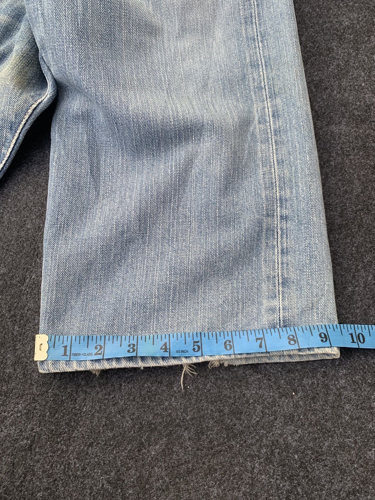 Edwin Baggy Edwin 505 selvedge.made In Japan 🇯🇵 Size US 31 - 10 Thumbnail