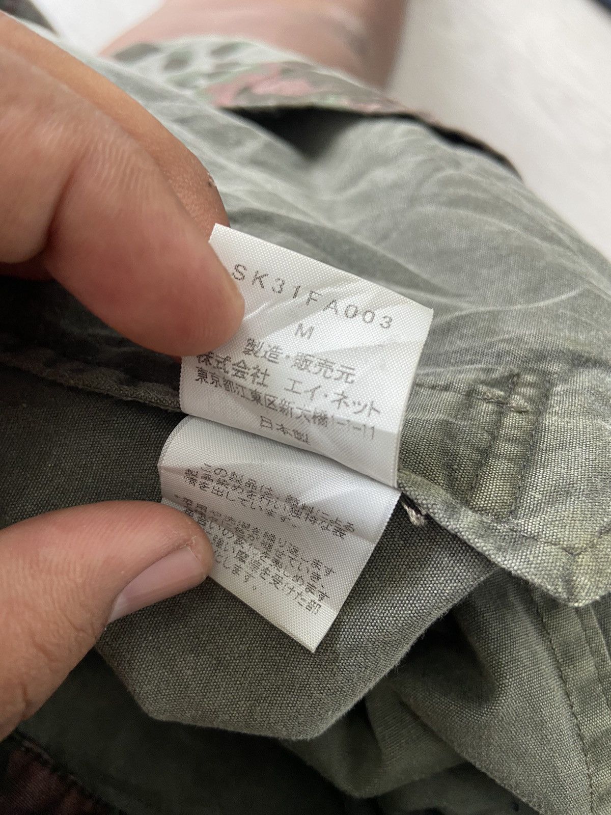 Issey Miyake × Sunao Kuwahara Vintage Archive 1990’s Sunaokuwahara Patchwork Army Jacket Size M / US 6-8 / IT 42-44 - 10 Thumbnail