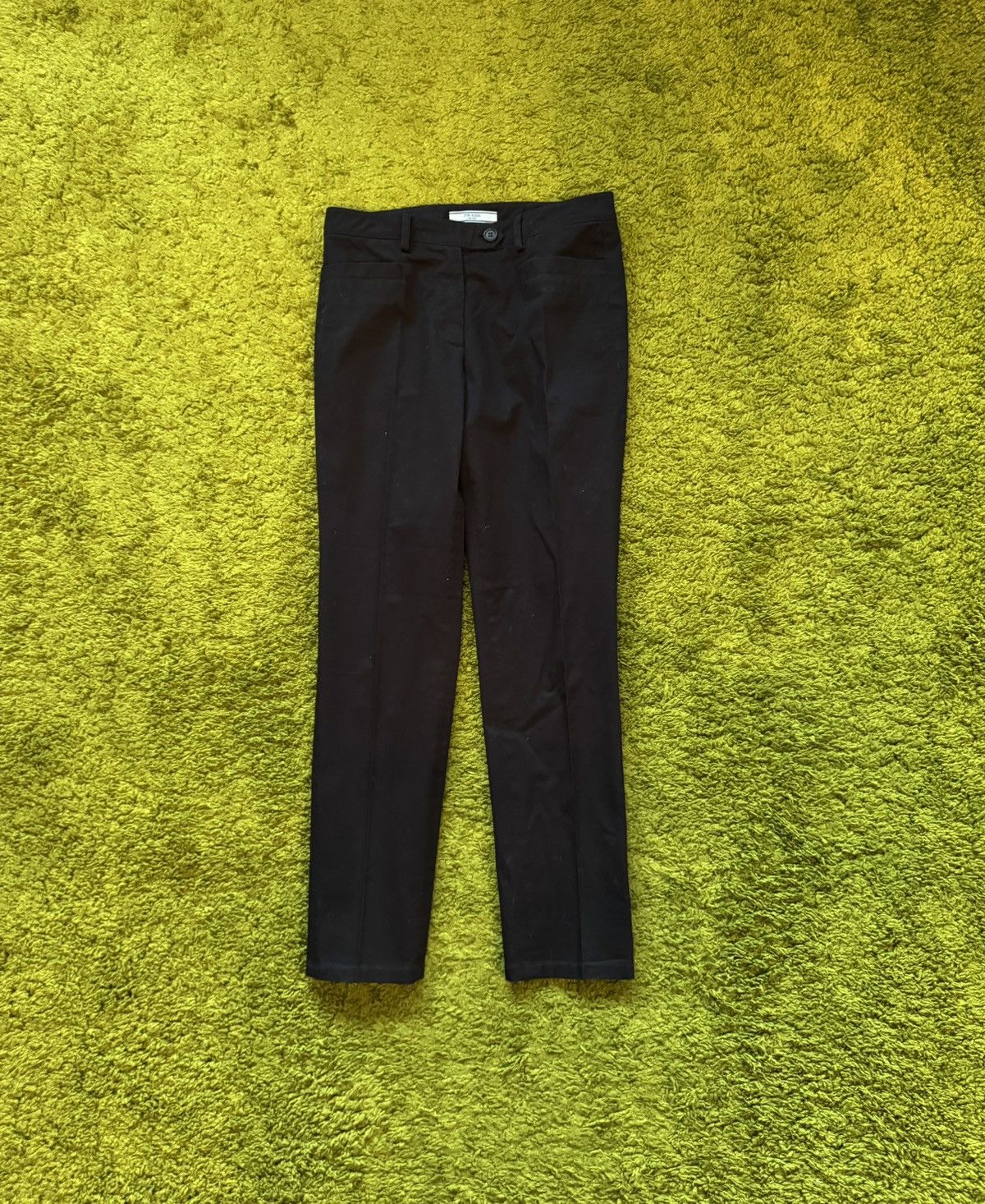 Prada Prada luxury black pants Size 27" / US 4 / IT 40 - 1 Thumbnail