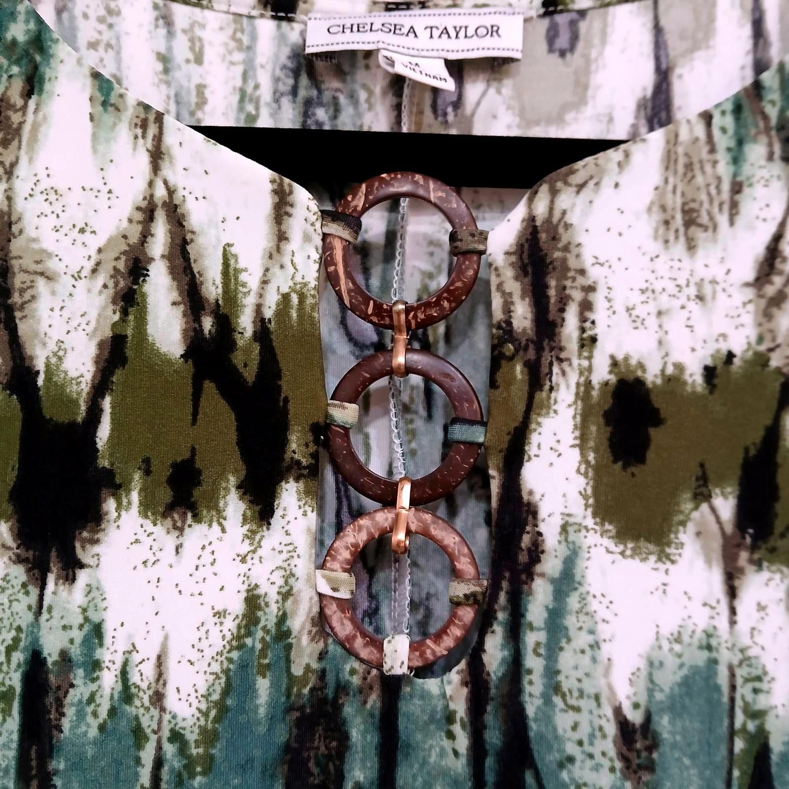 Designer Chelsea Taylor Printed Maxi Tank Dress Women's Medium Size M / US 6-8 / IT 42-44 - 6 Thumbnail