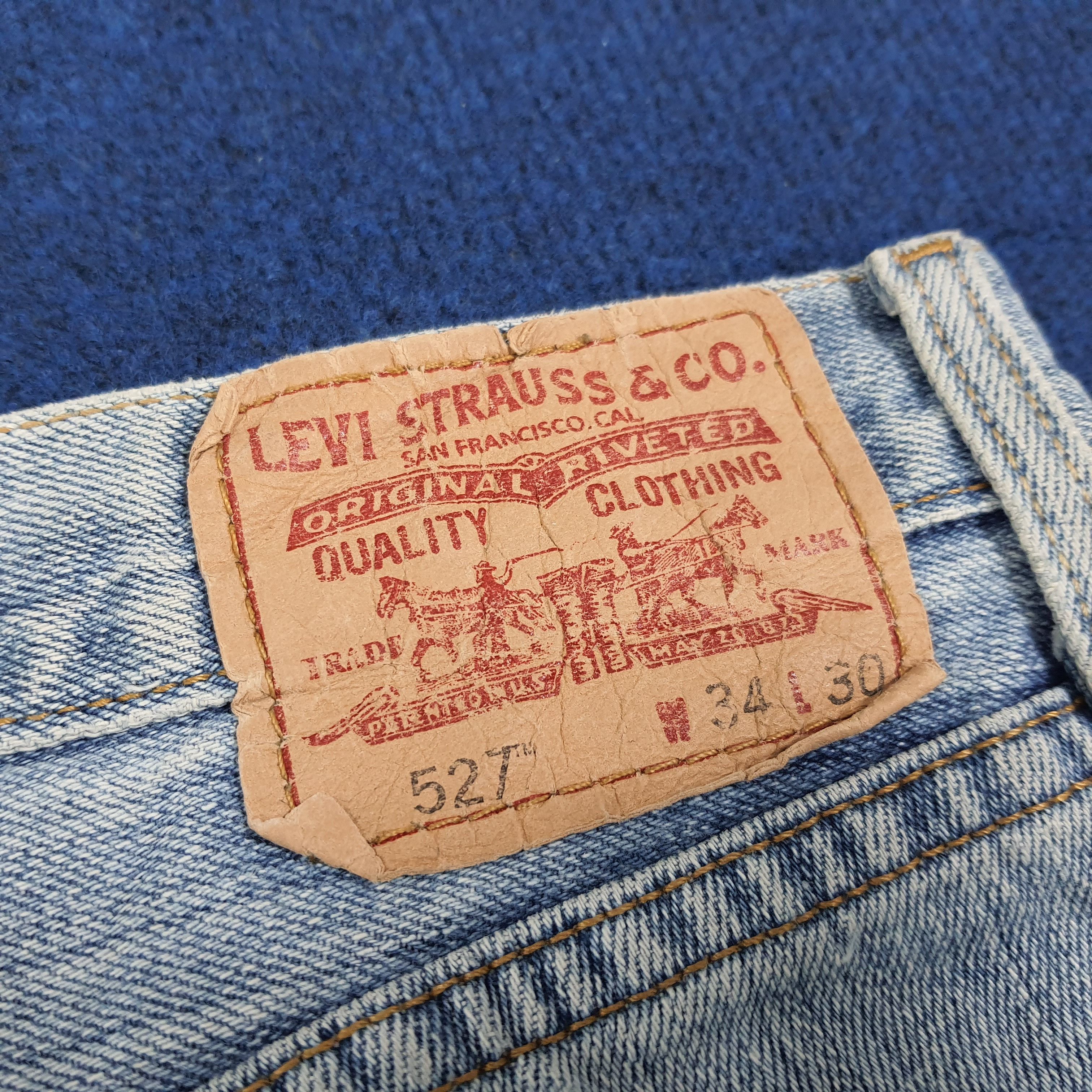Levi's Vintage Levi's 527 Denim Low Rise Boot Fit Jeans C280N14 Size US 33 - 7 Thumbnail