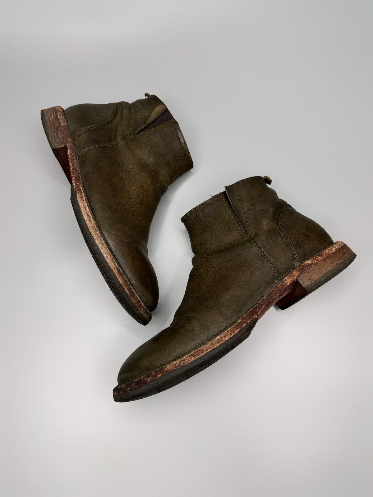 Guidi × MoMA MoMa Leather Zip Boots style Rick Owens Rare Size US 5.5 / EU 38 - 6 Thumbnail