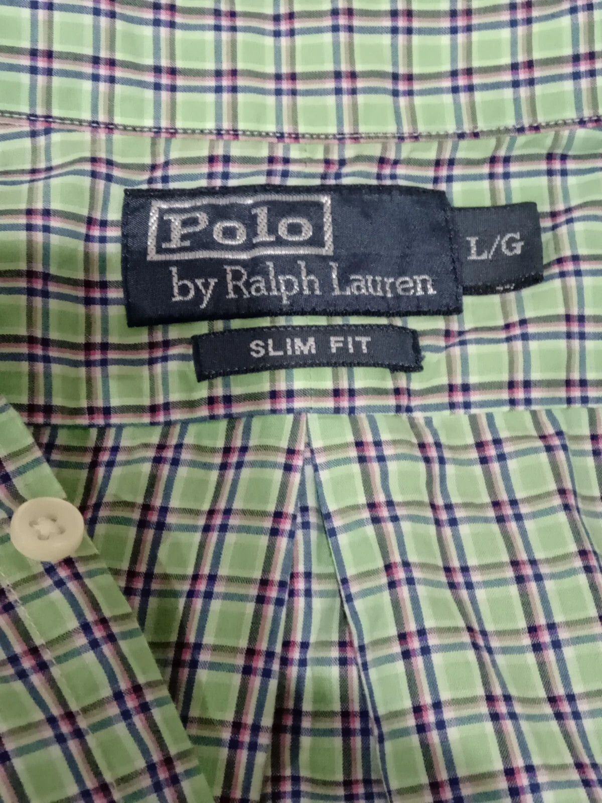 Polo Ralph Lauren Polo Ralph Lauren Slim Fit Short Sleeve Shirt Size US L / EU 52-54 / 3 - 8 Thumbnail