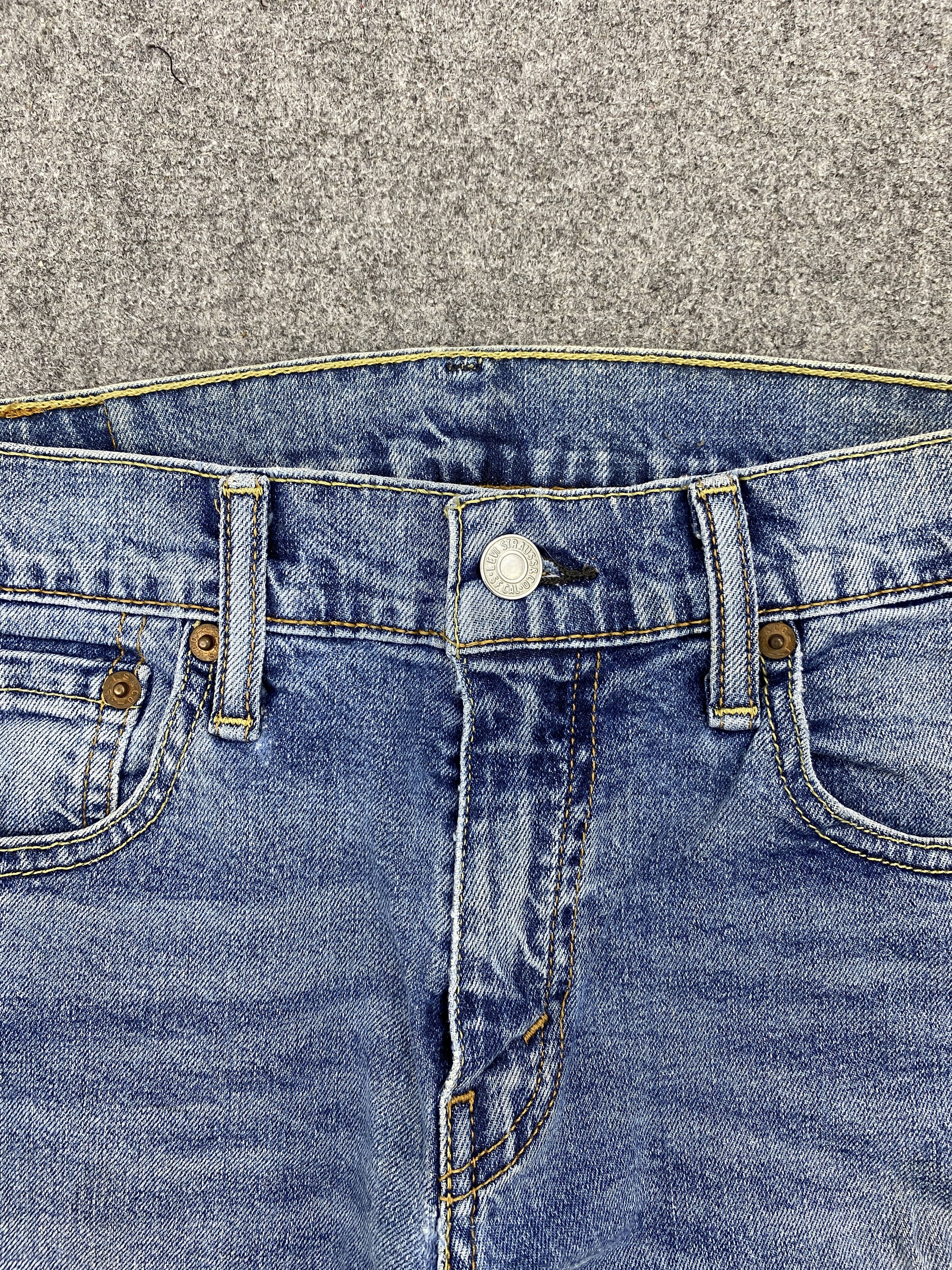 Levi's Vintage Distressed Levis 511 Faded Blue Jeans S0033 28x29 Size US 28 / EU 44 - 10 Thumbnail