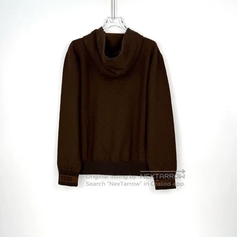 Louis Vuitton Louis Vuitton Brown wool hooded sweater with dark stripes Size US M / EU 48-50 / 2 - 4 Thumbnail